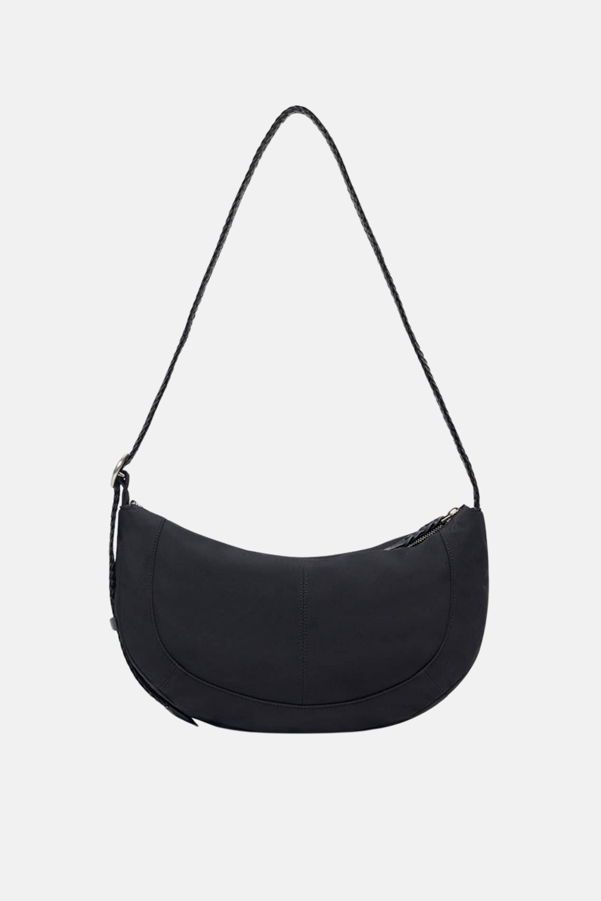 Oryany - Braid Black Crossbody Bag