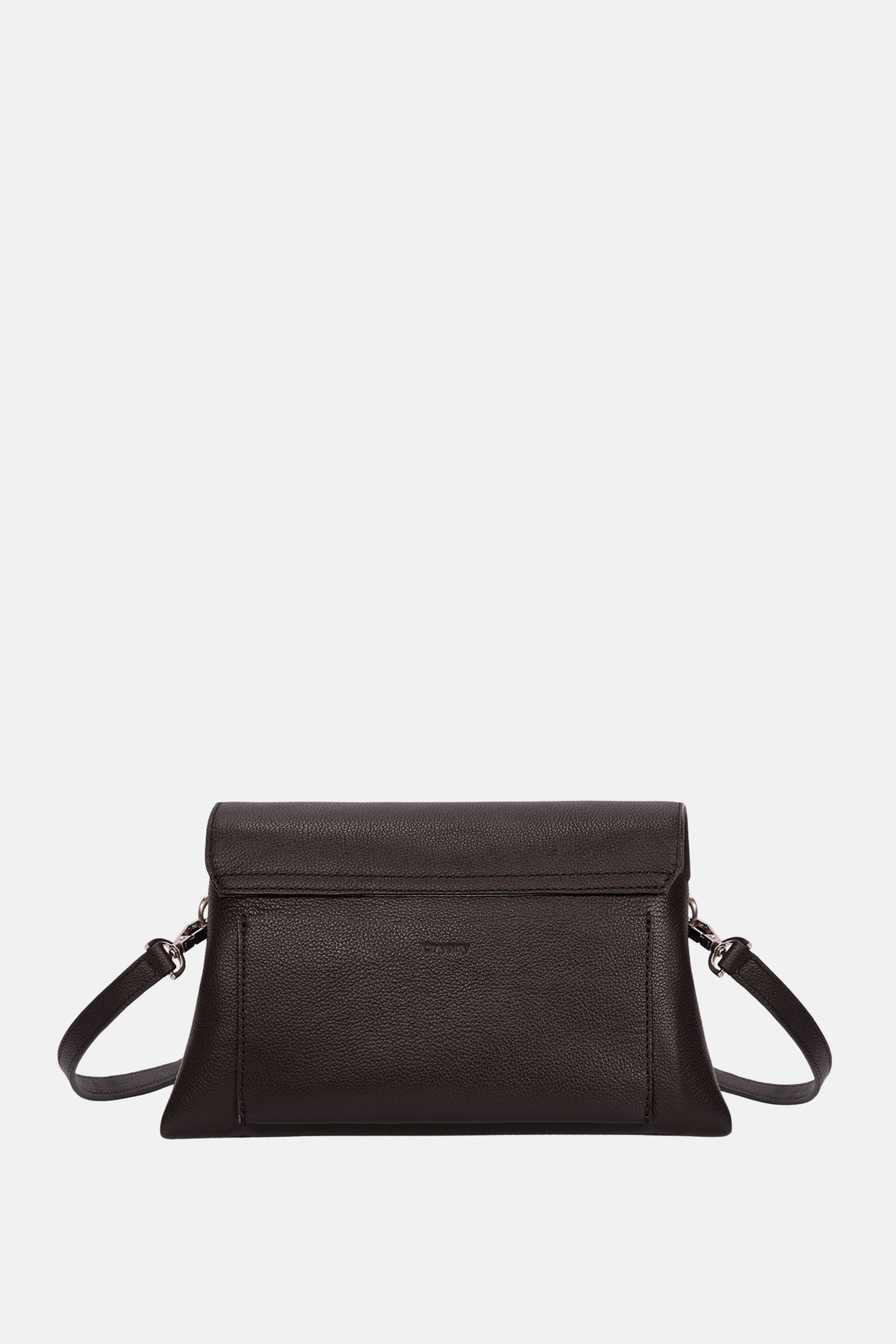 Oryany - Lottie Flap Crossbody Medium Handbags - Dark Chocolate Leather