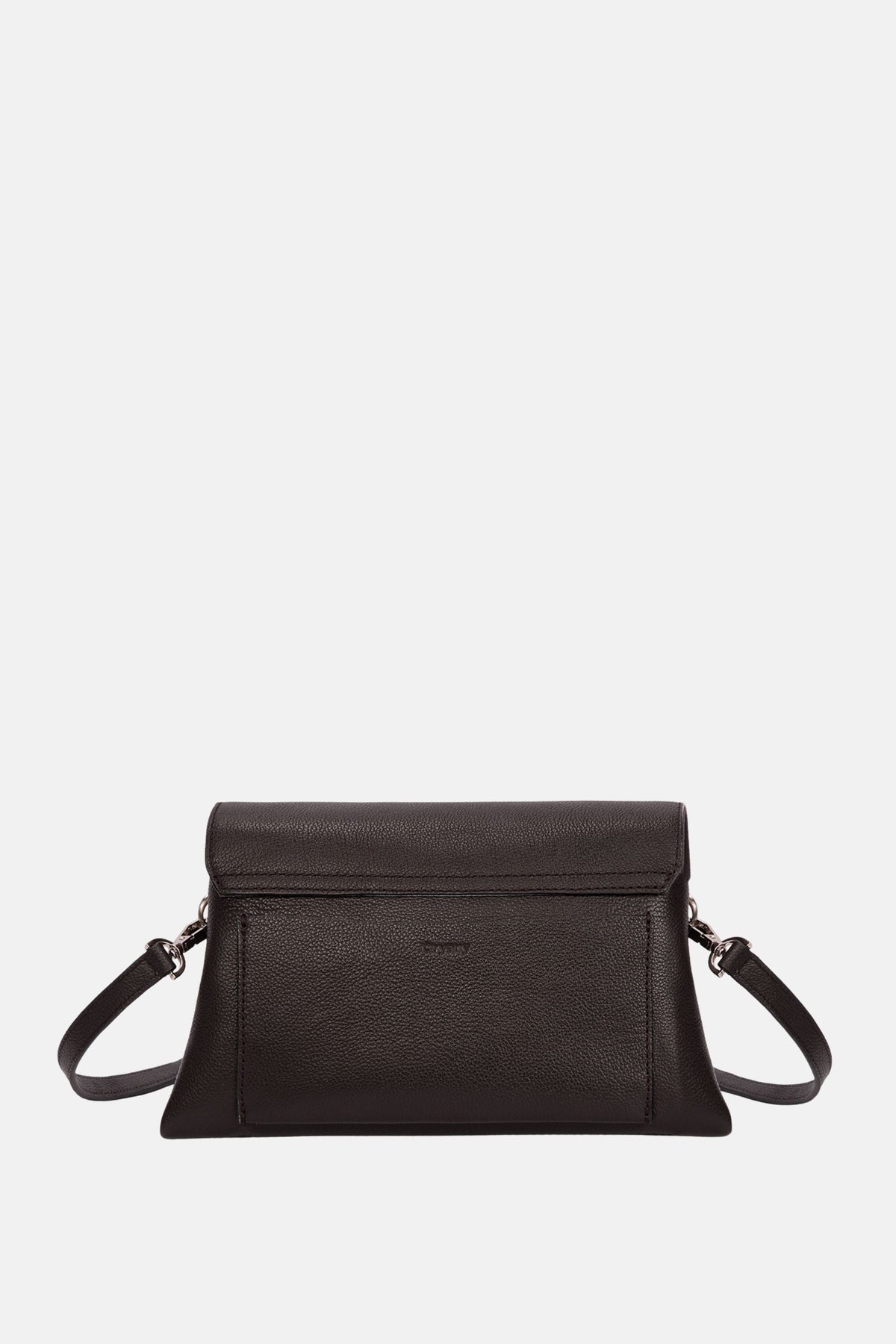 Oryany - Lottie Flap Crossbody Medium Handbags - Dark Chocolate Leather