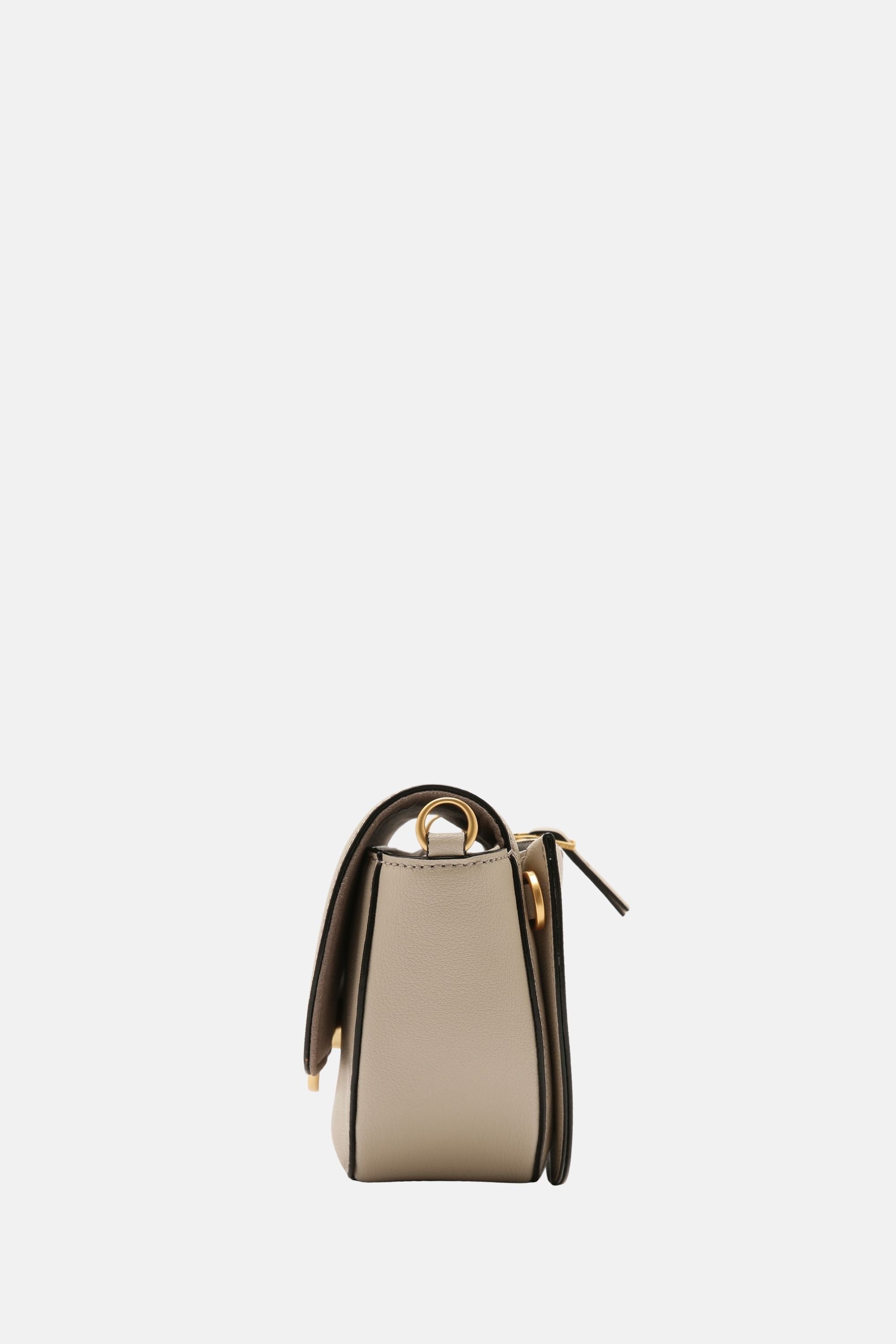 Oryany - Lottie Saddle Crossbody Small Handbags - Cream Leather