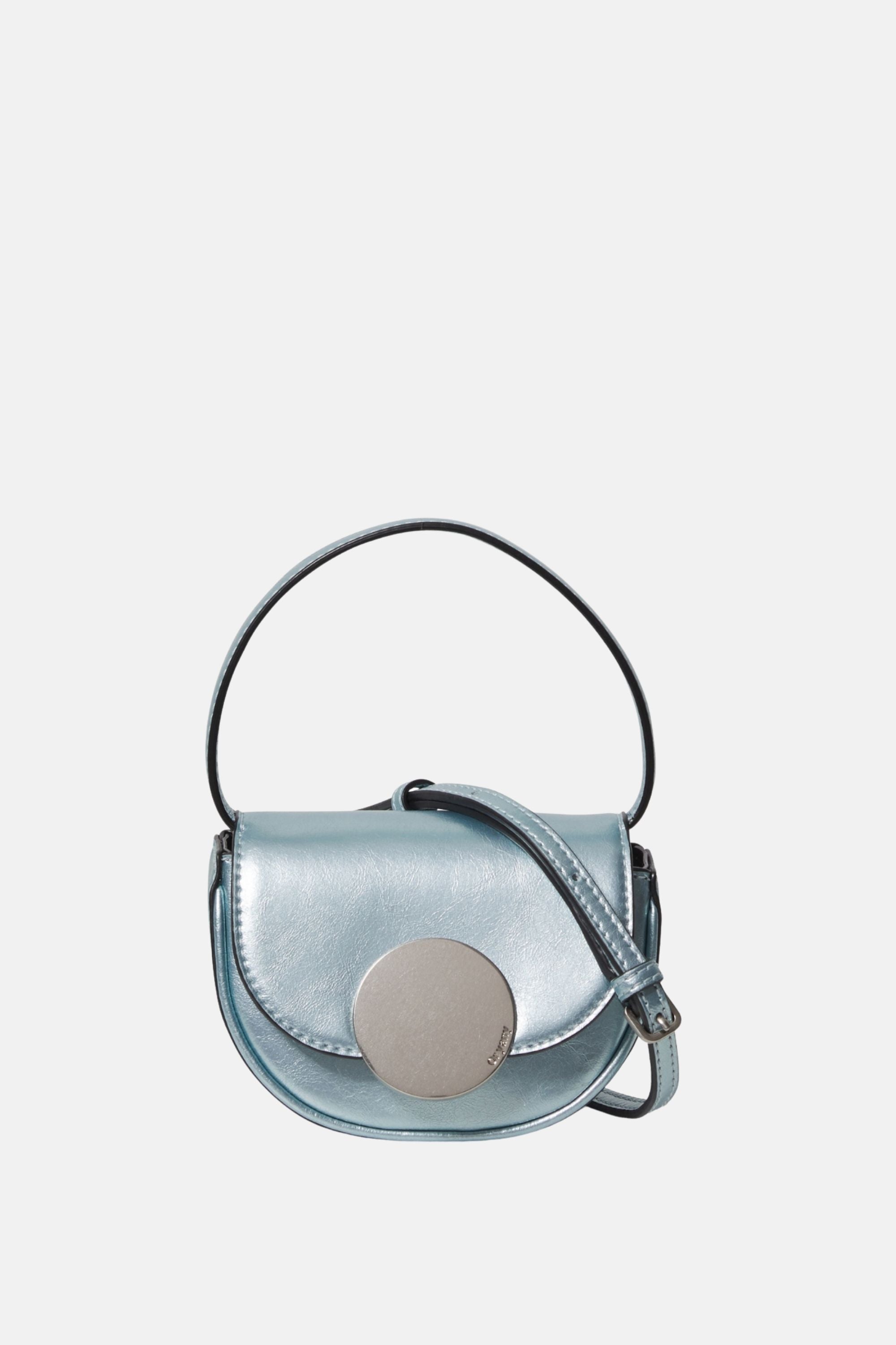Oryany - Lottie Petite Crossbody Mini Handbags - Blue Silver