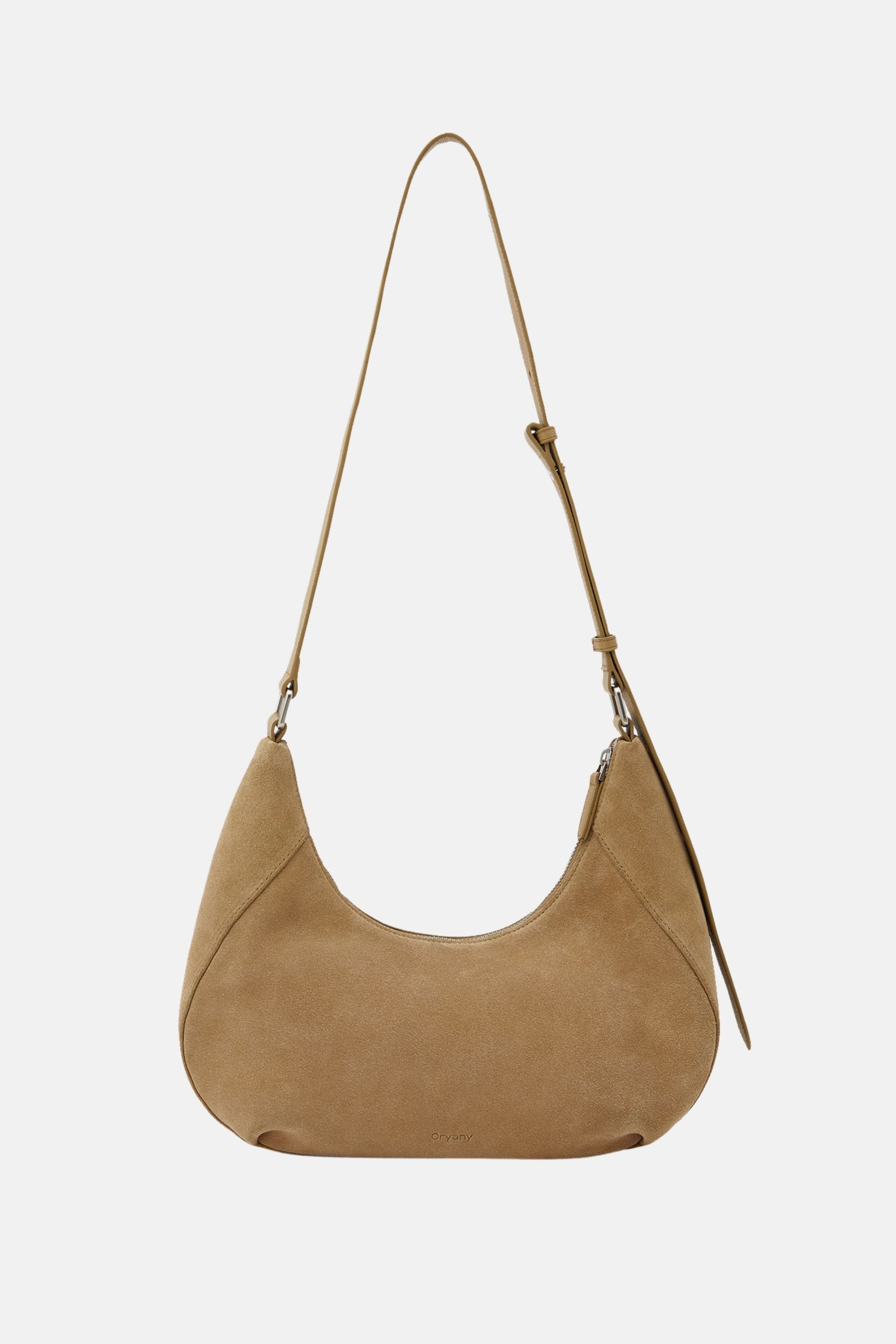 Oryany - Rodeo Shoulder - Medium Shoulder Bag - Ivory Suede
