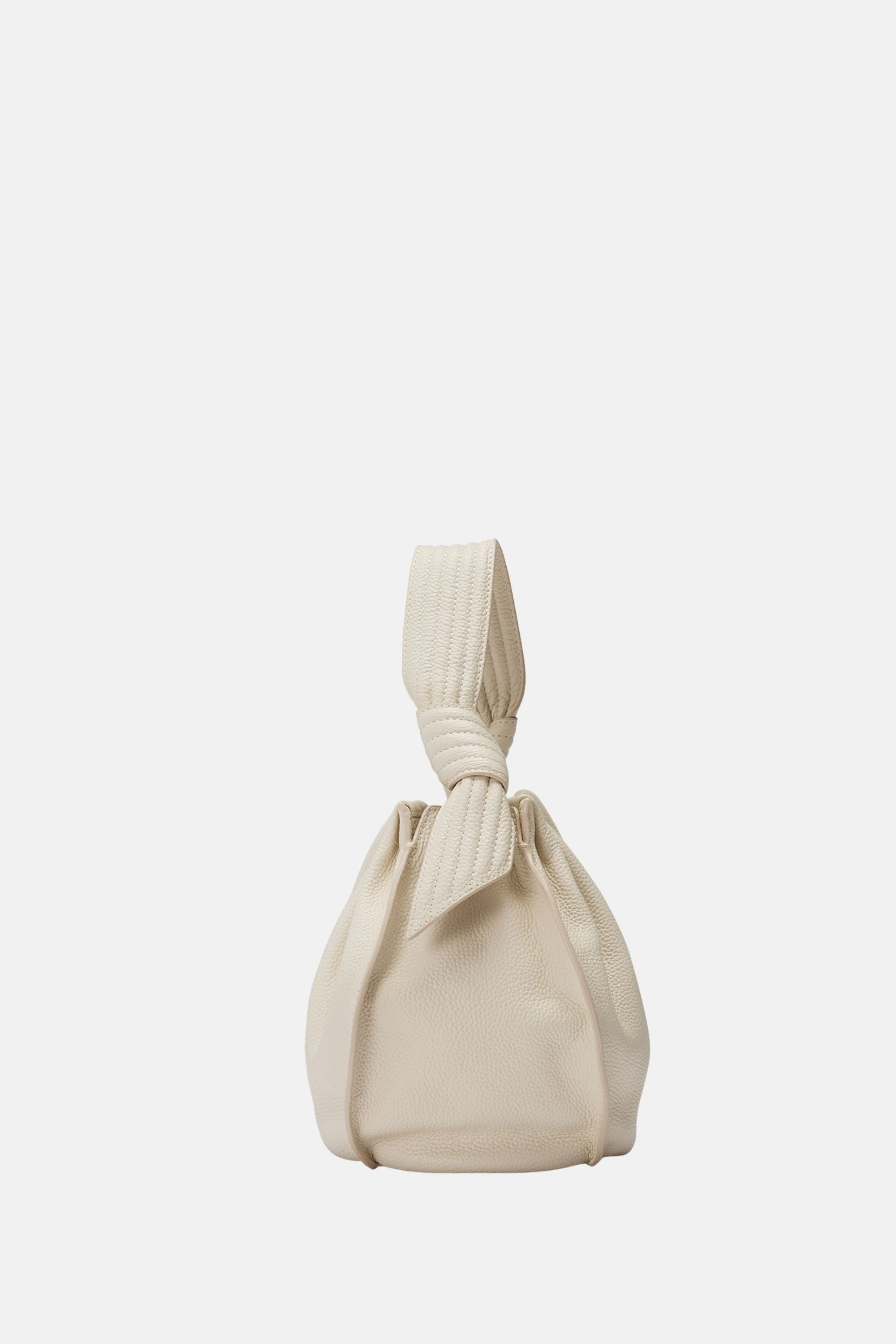 Oryany - Selena Bucket Bag - Medium Crossbody - Cream Leather