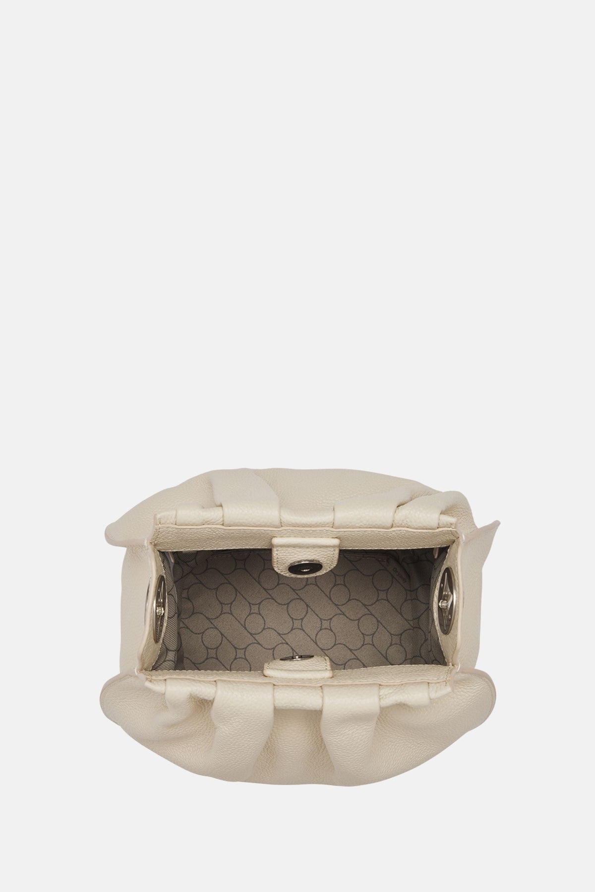 Oryany - Selena Bucket Bag - Medium Crossbody - Cream Leather