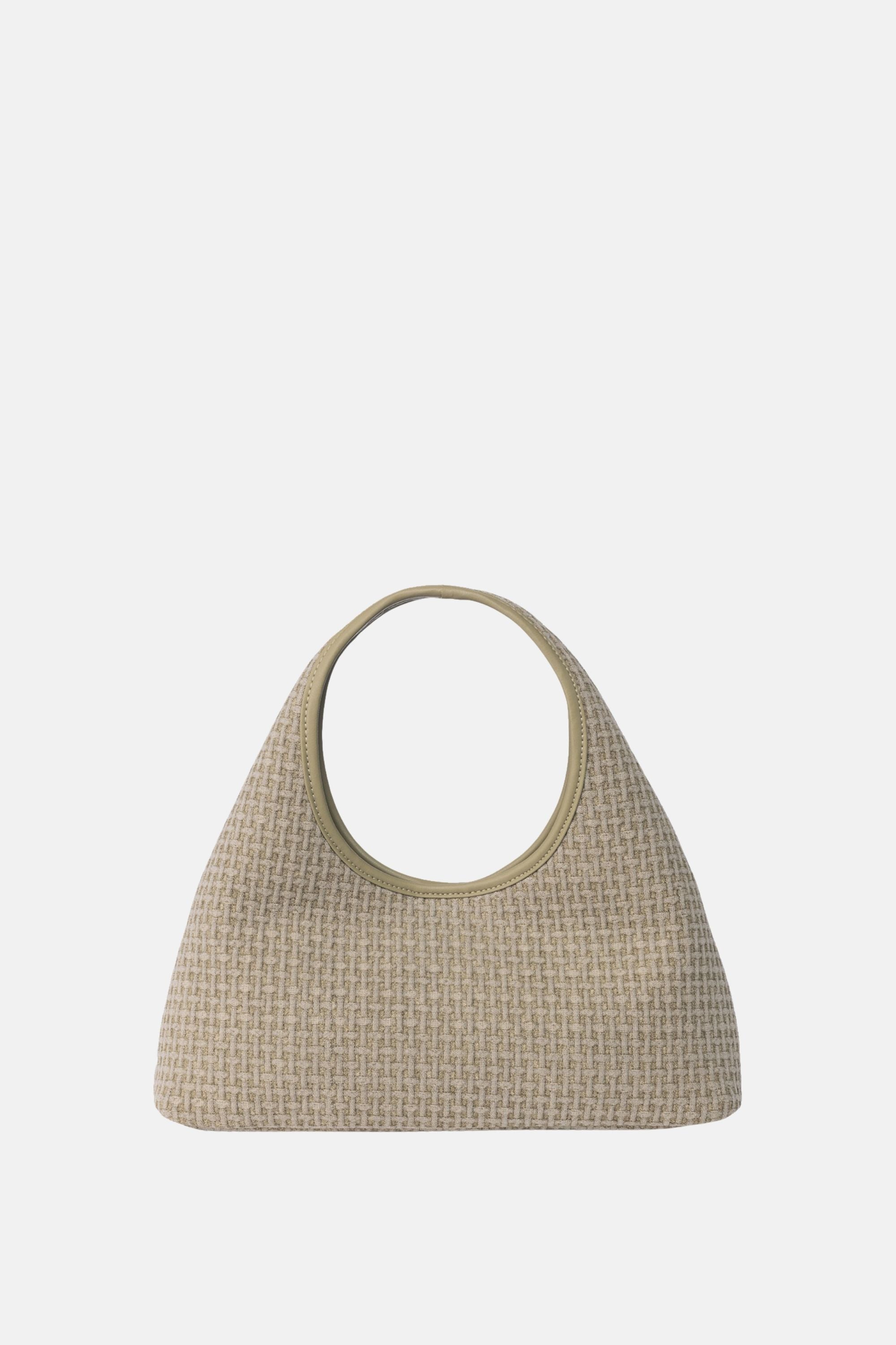 Oryany - Waffle Canvas Small Satchel – Top Handle Crossbody - Olive