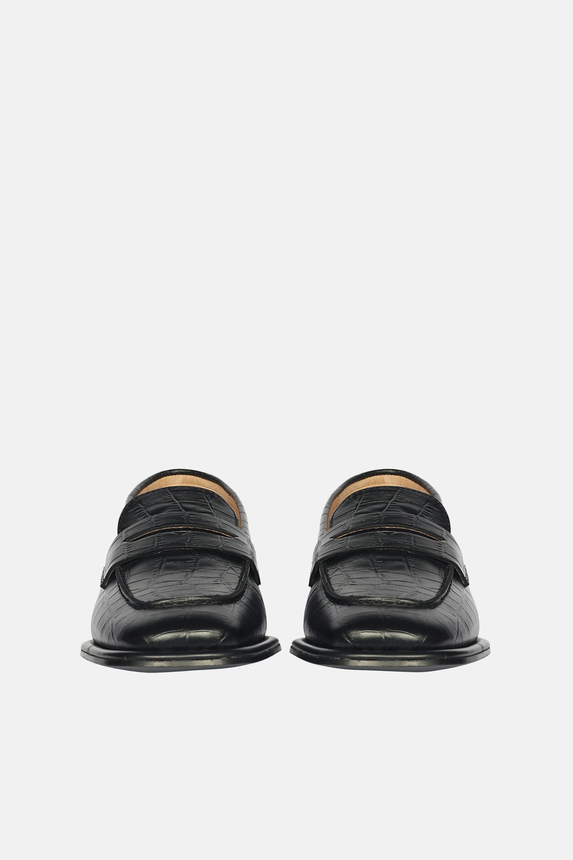 Saint G - Carla Croco - Heel Loafers