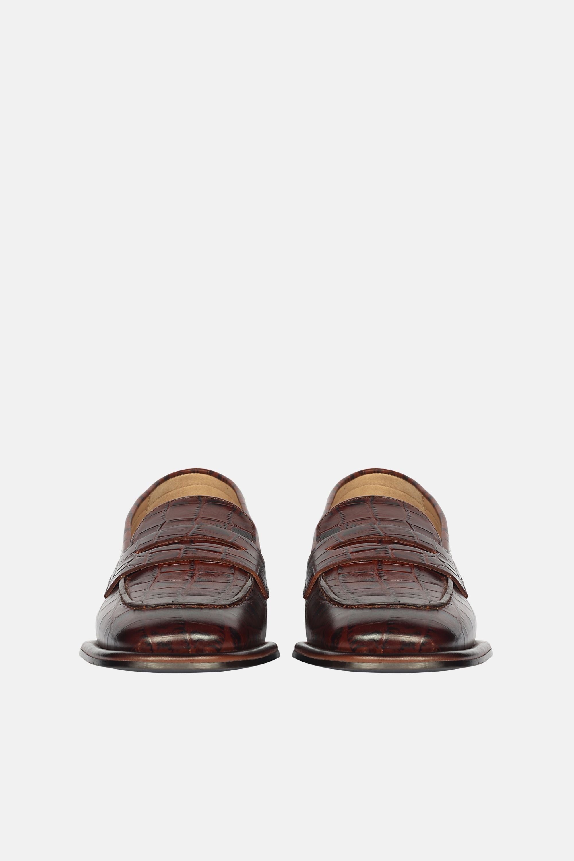 Saint G - Carla Croco - Heel Loafers