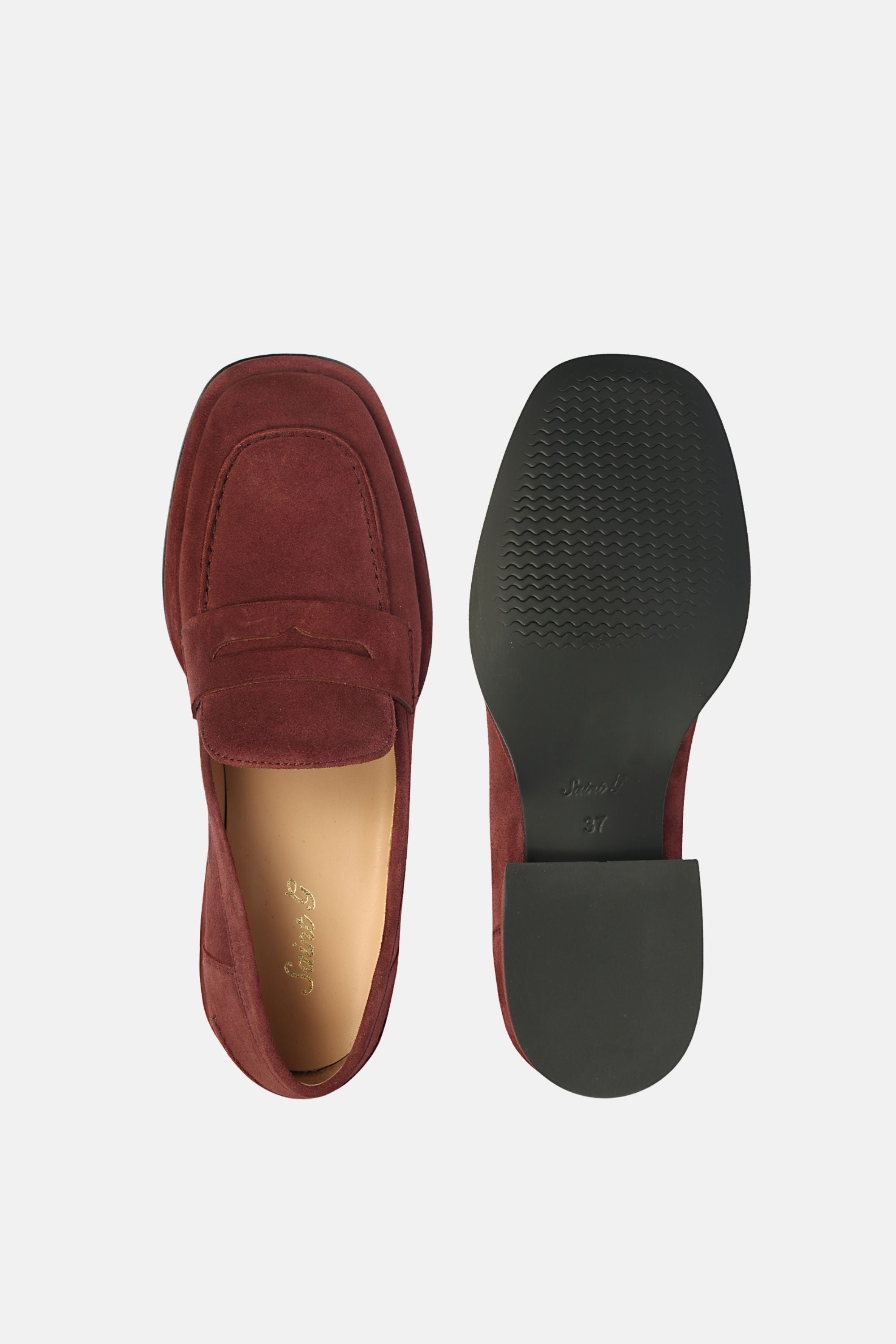 Saint G - Carla Suede - Heel Loafers
