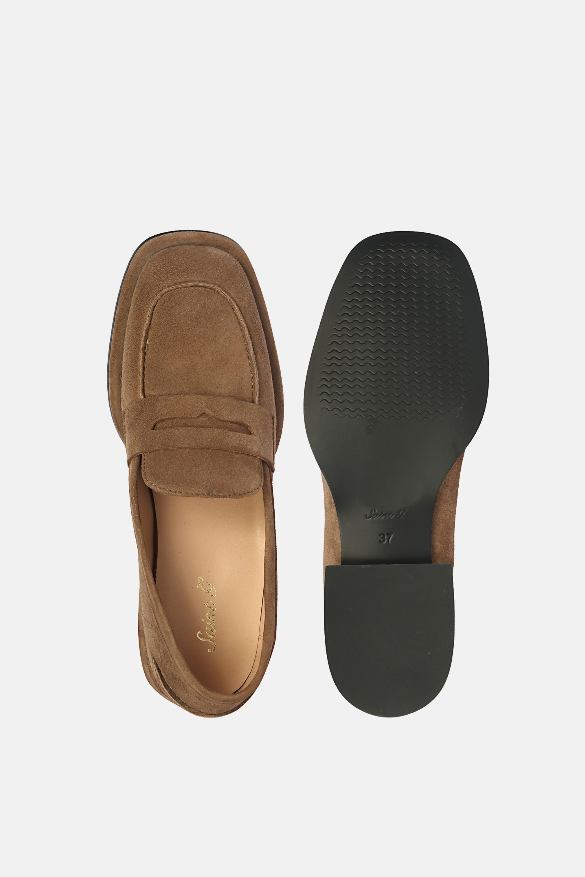 Saint G - Carla Suede - Heel Loafers