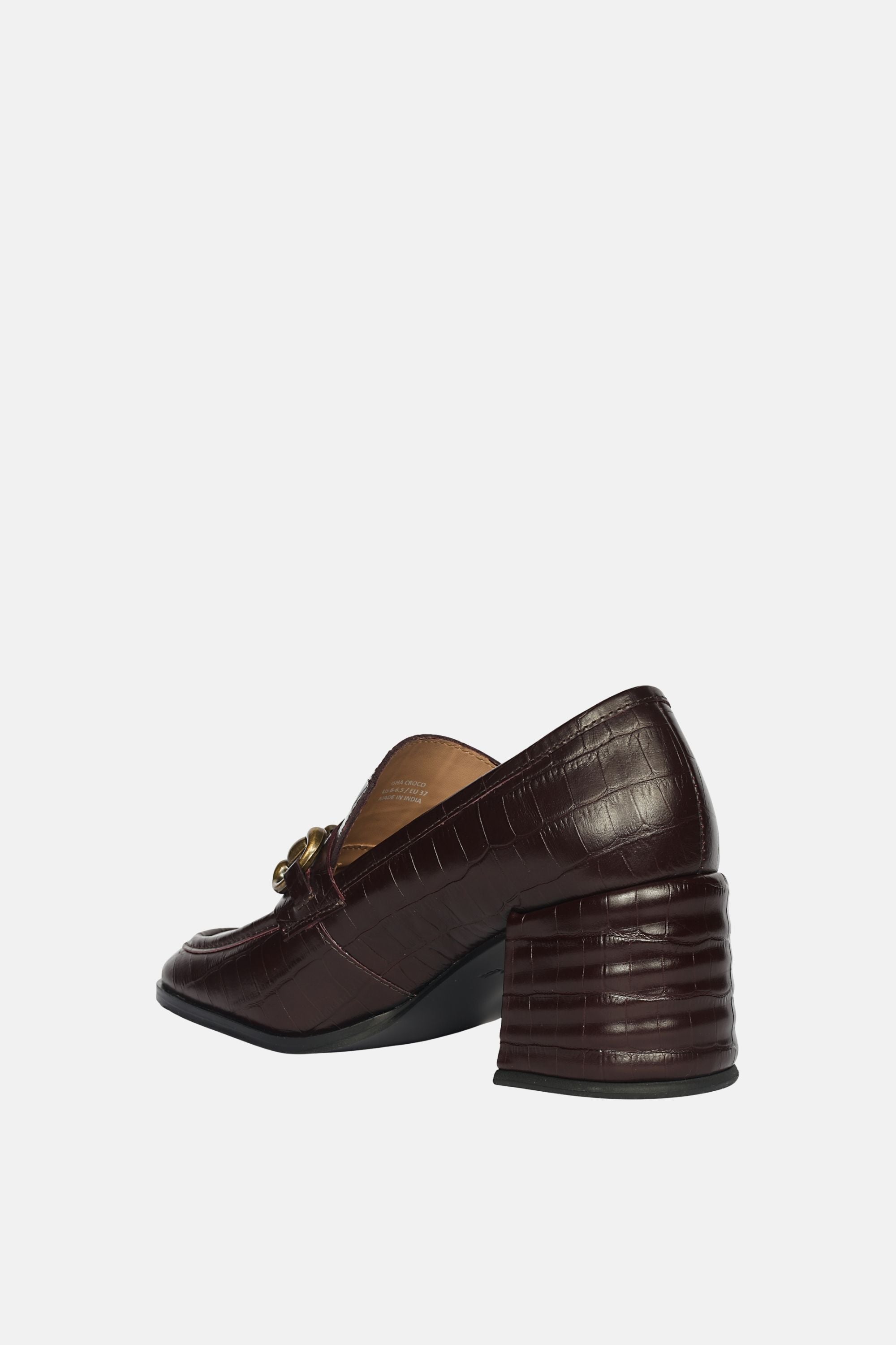 Saint G - Isha Croco - Heeled Loafers