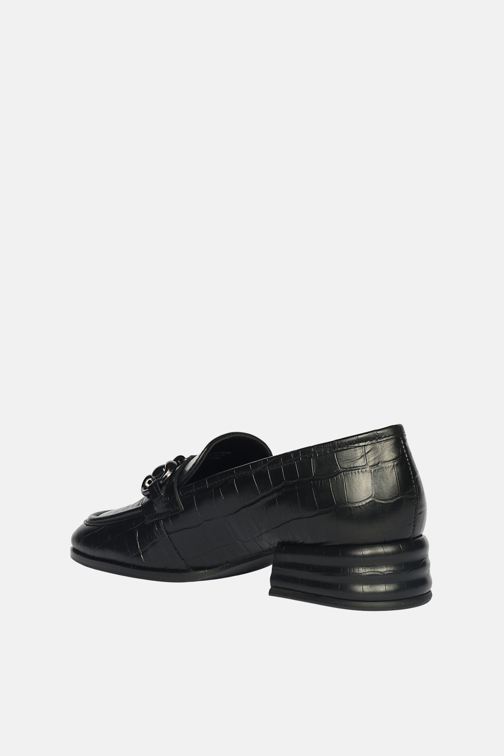 Saint G - Jacqueline Croco - Heeled Loafers