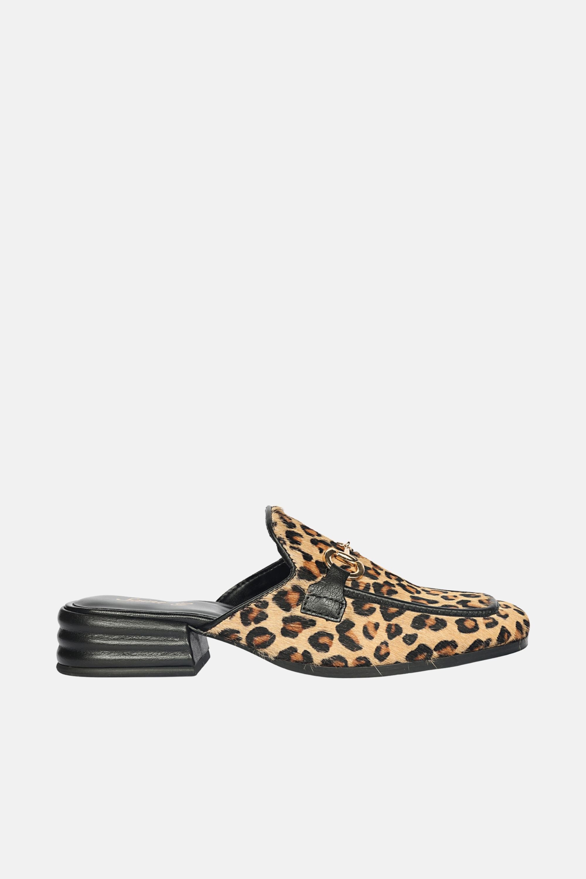 Saint G - Savannah Calf - Heeled Mule