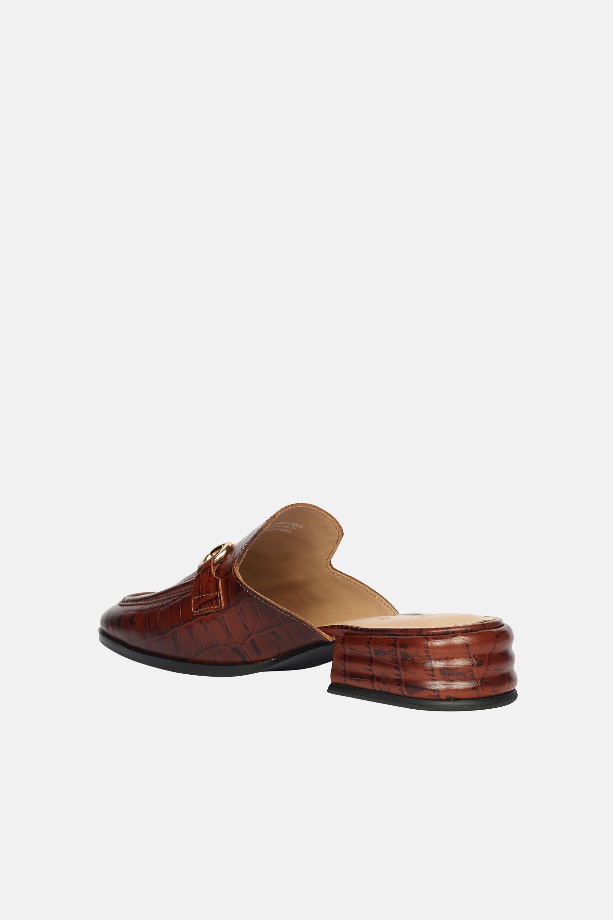 Saint G - Savannah Croco - Heeled Mule