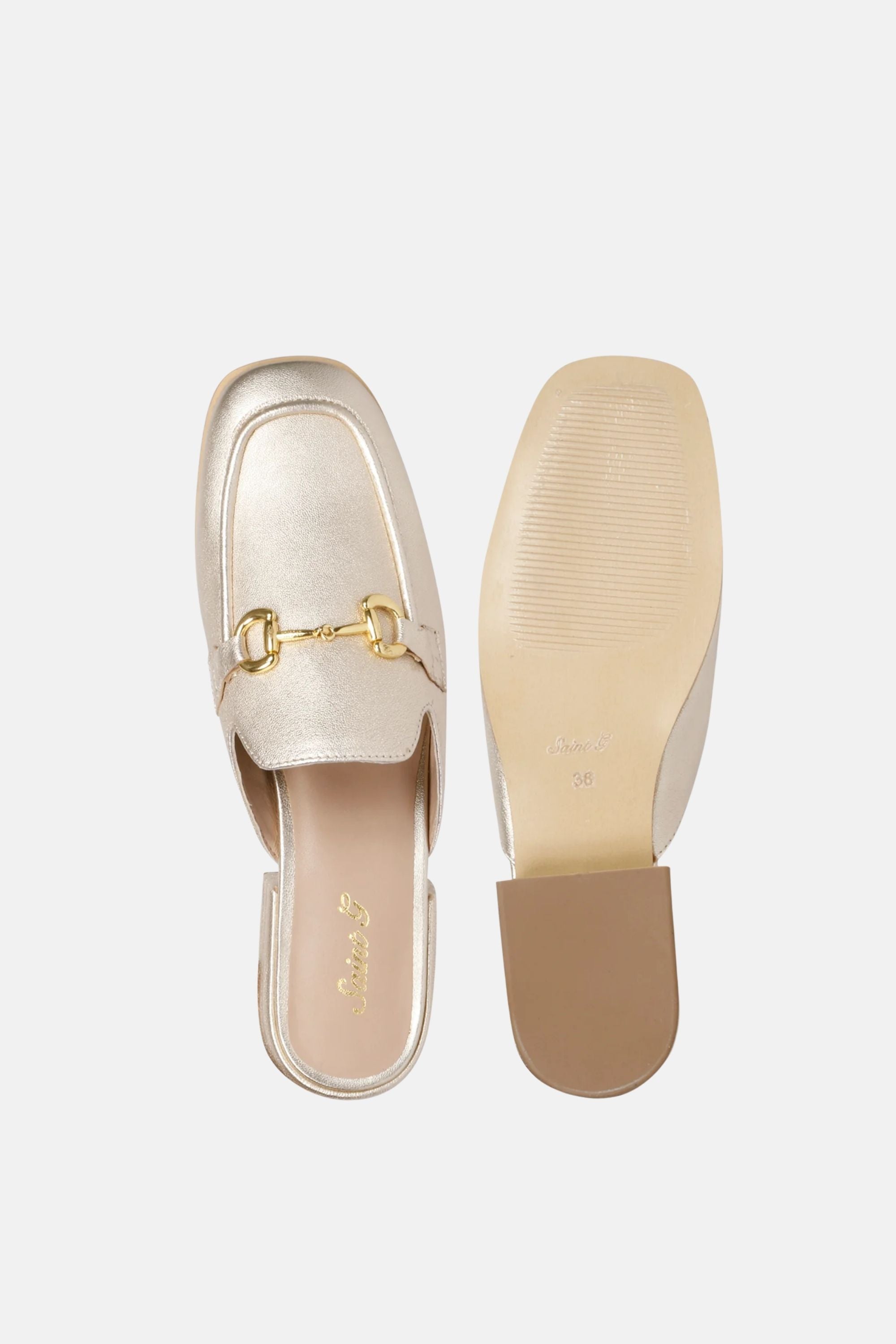 Saint G Savannah Metallic - Flat Mules