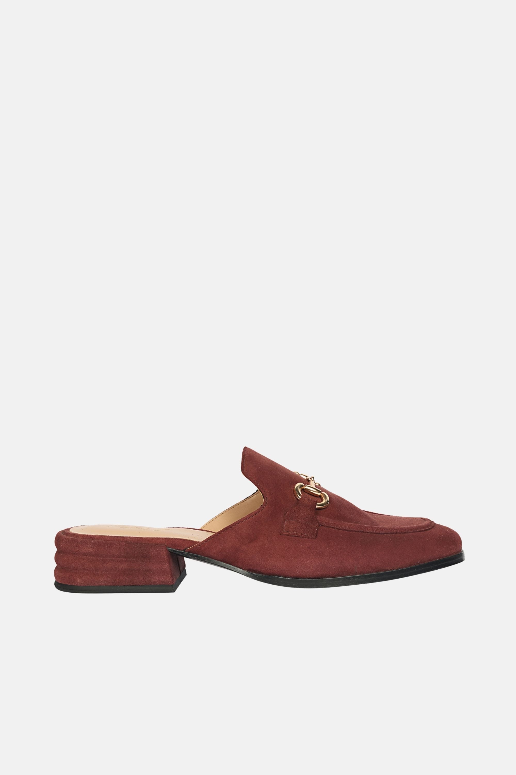 Saint G - Savannah Suede - Heeled Mule