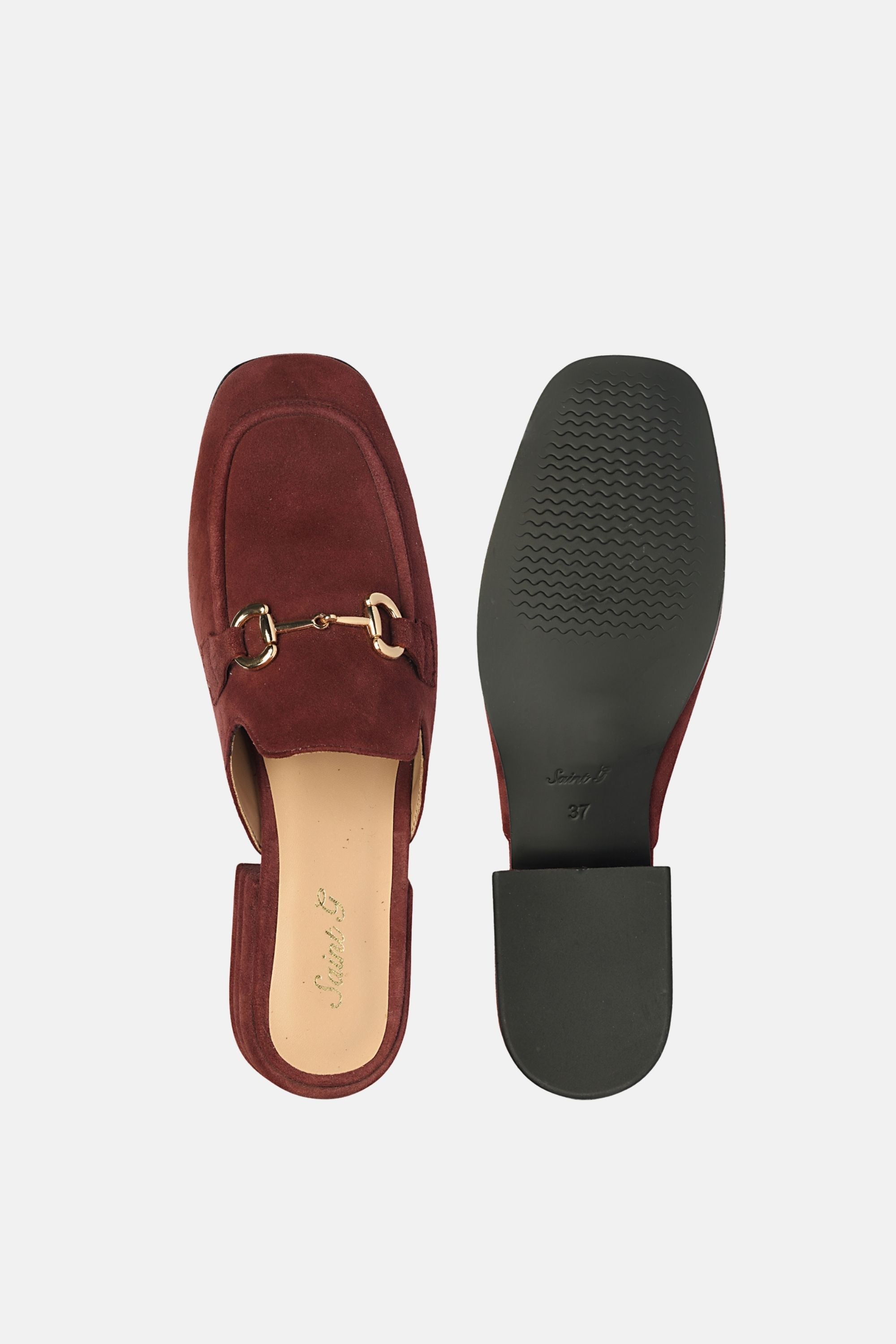 Saint G - Savannah Suede - Heeled Mule