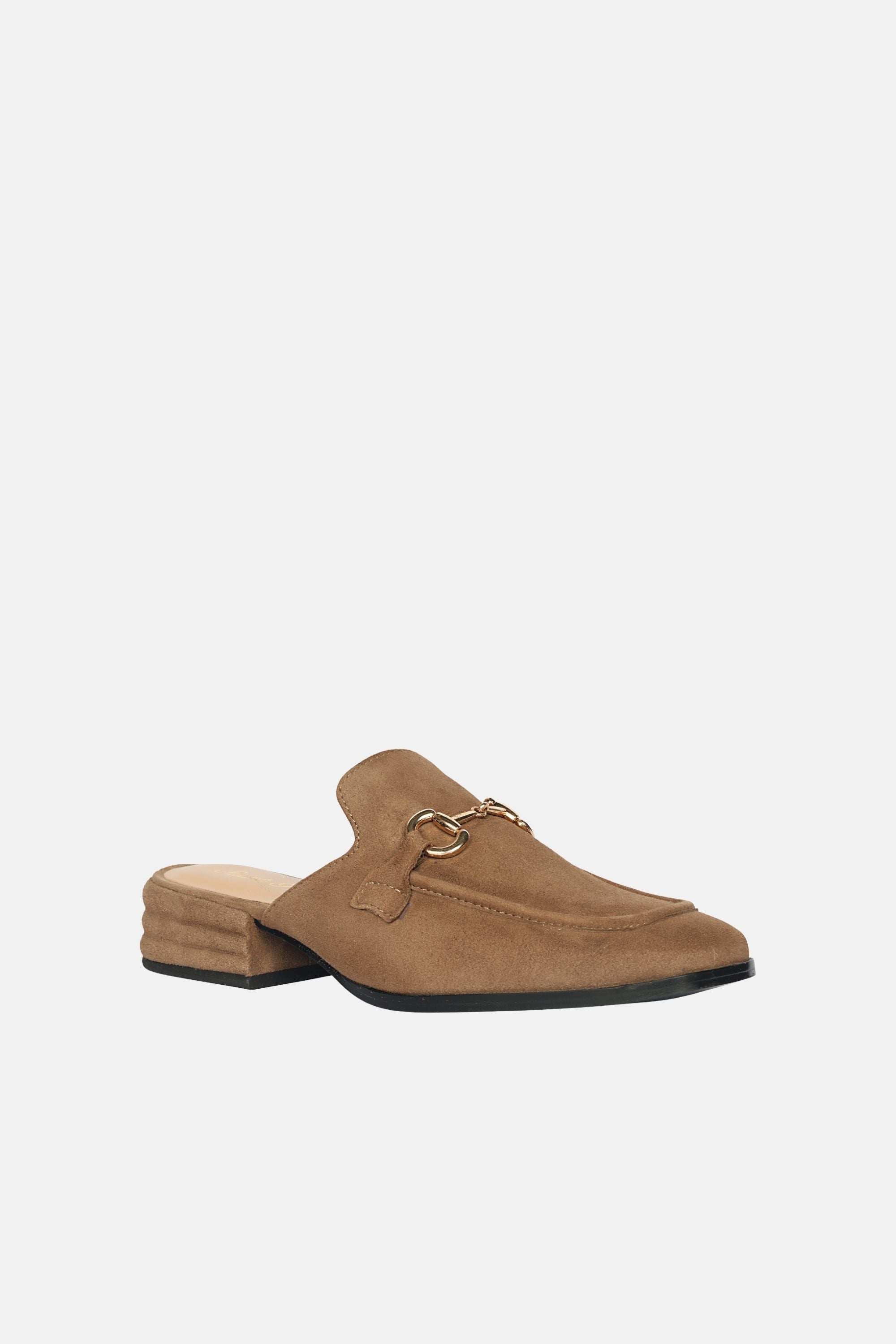 Saint G - Savannah Suede - Heeled Mule