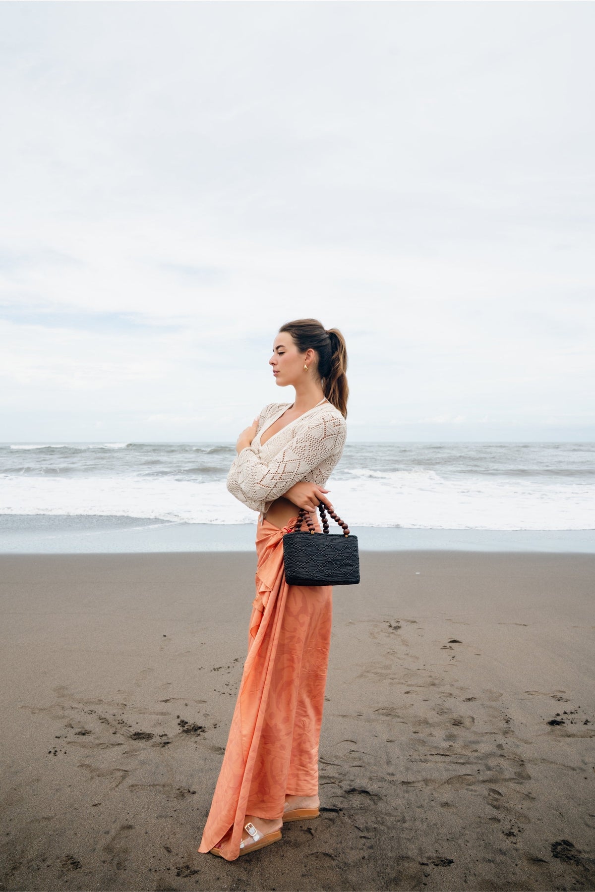 Jelavu - Tatia Black Medium Satchel