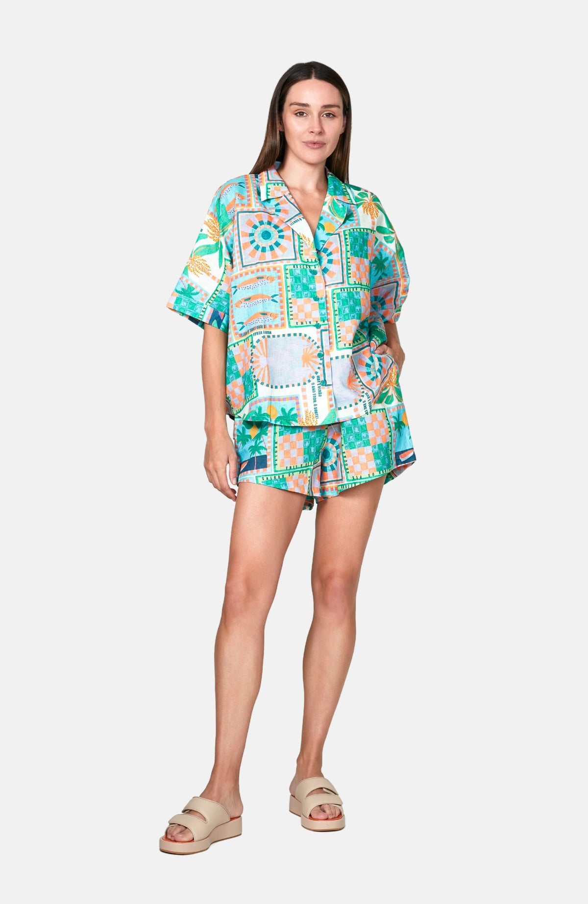 Walnut Melbourne - Tropez Top Apparel