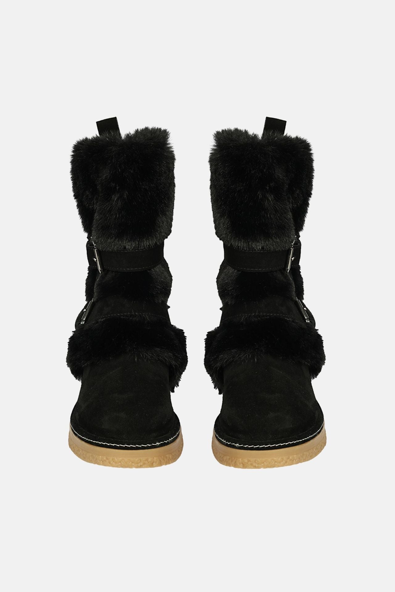Jelavu - Parla - Mid shaft Suede & Shearling Cozy Boots