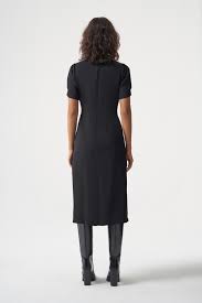 Mizalle Woven Zipper Dress Apparel