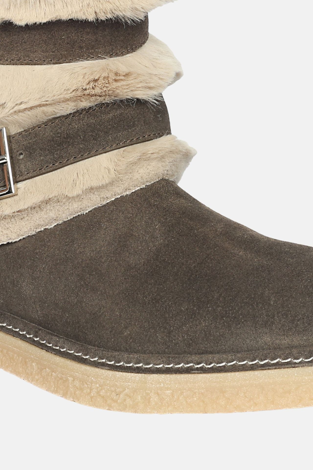 Jelavu - Parla - Mid shaft Suede & Shearling Cozy Boots