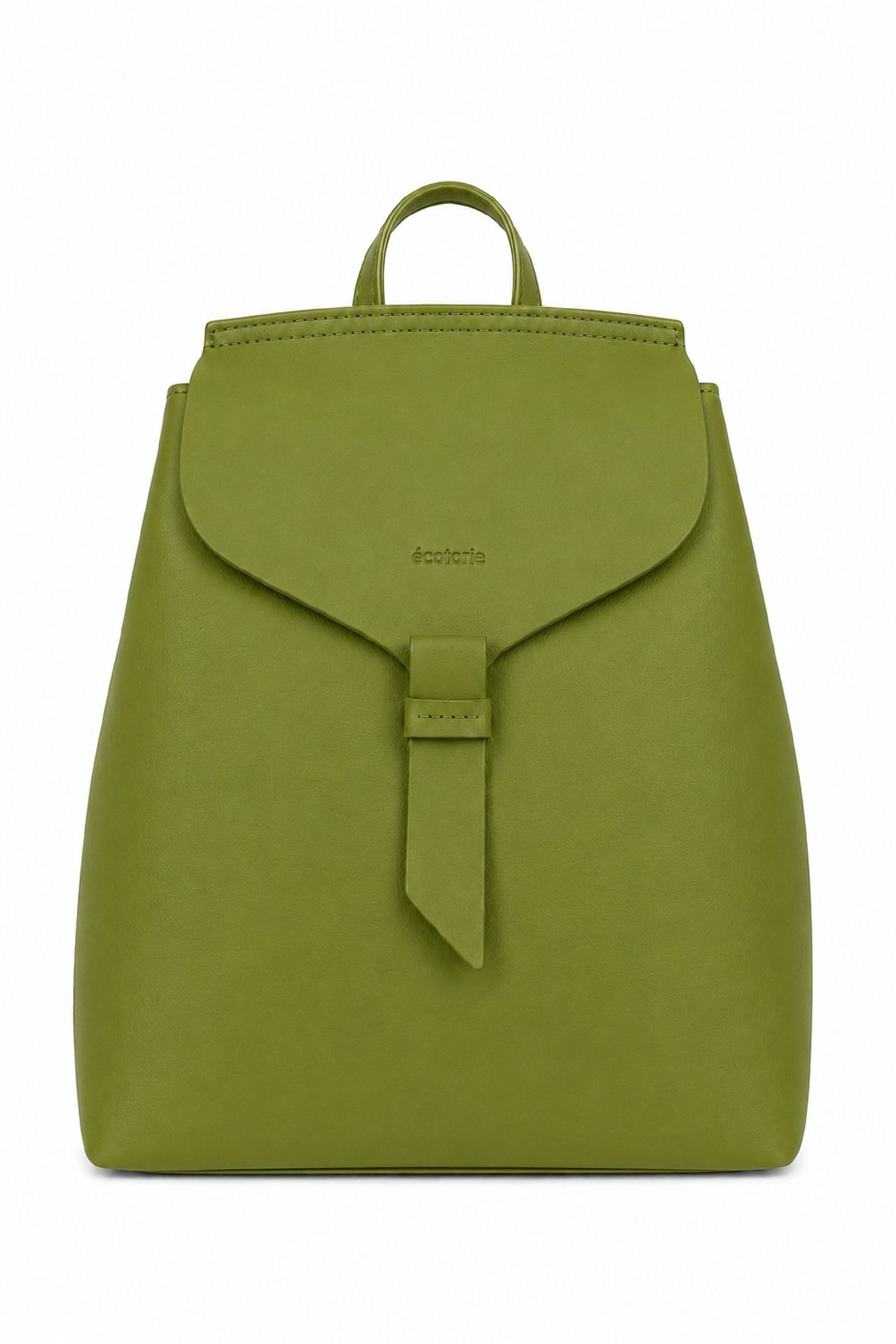 Ecotorie Clementine Leather Backpack Sea Kelp