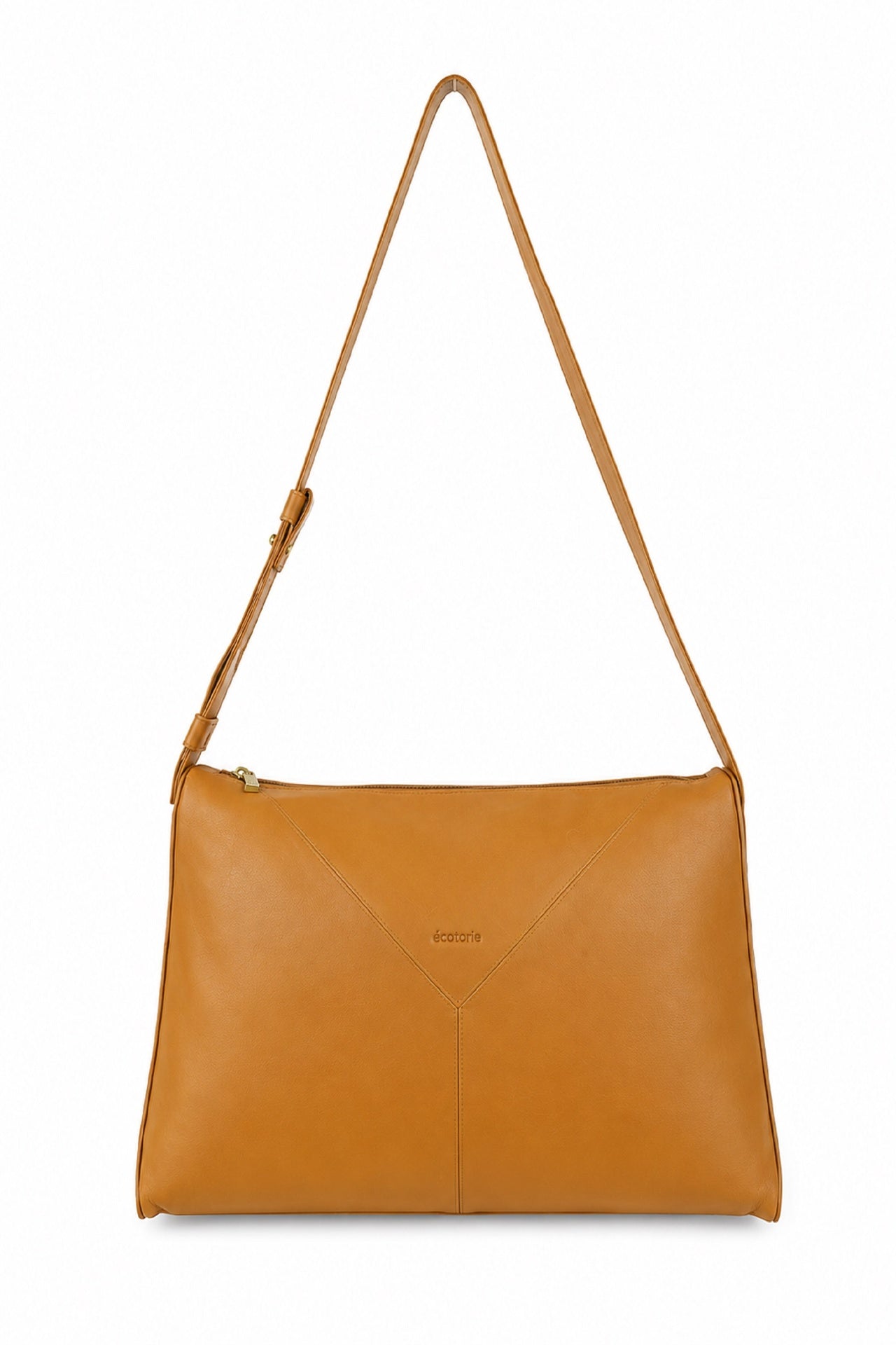 Ecotorie Freya Leather Crossbody/Shoulder Bag Caramel
