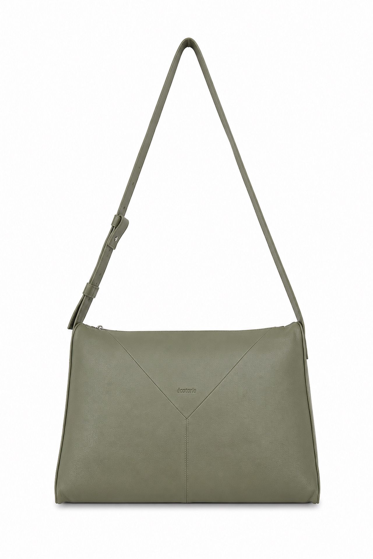 Ecotorie Freya Leather Crossbody/Shoulder Bag Dark Moss