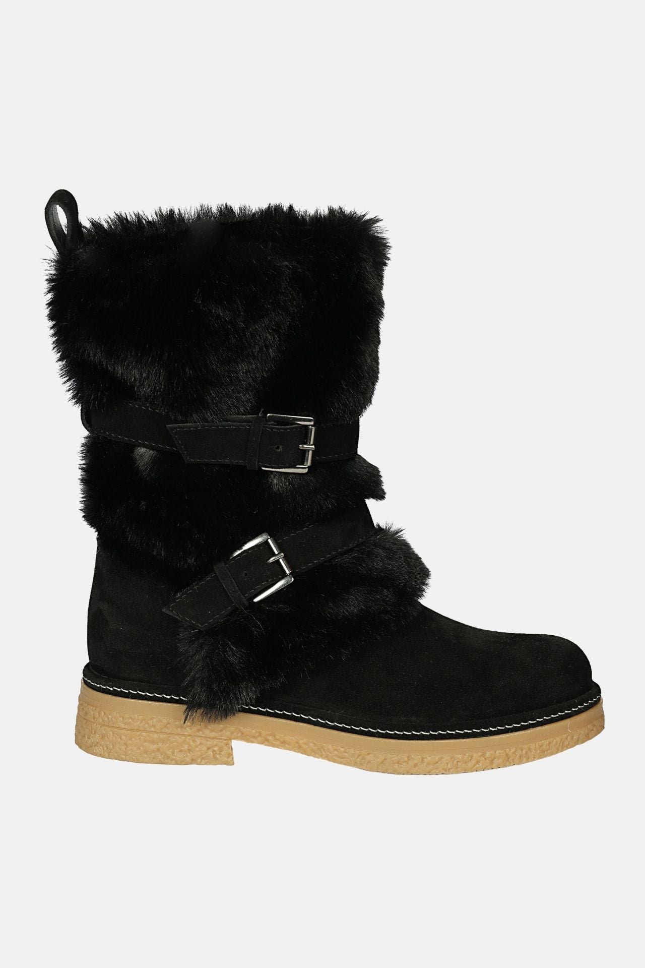Jelavu - Parla - Mid shaft Suede & Shearling Cozy Boots
