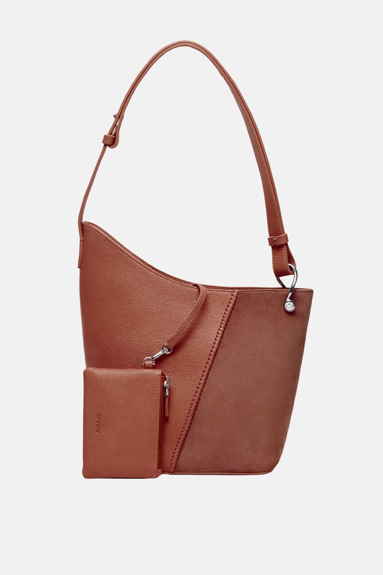 Oryany - Sage Cognac Bucket Shoulder Bag