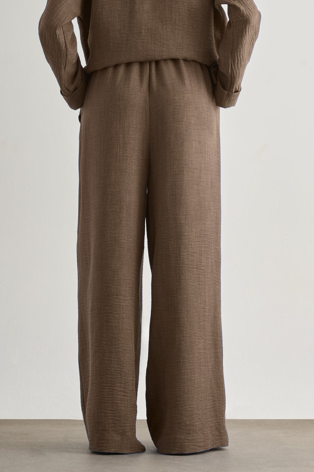 Mizalle Women's Wide-Leg Pants