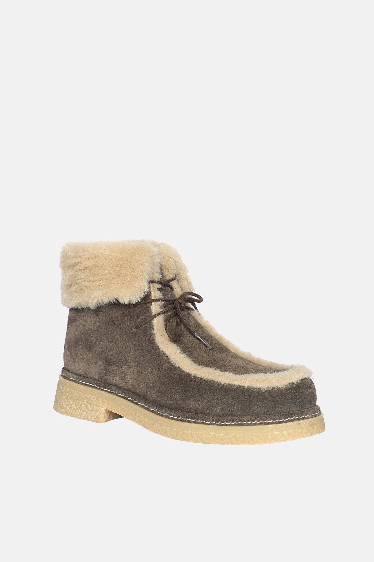 Jelavu Bari - Suede & Shearling Ankle Boots
