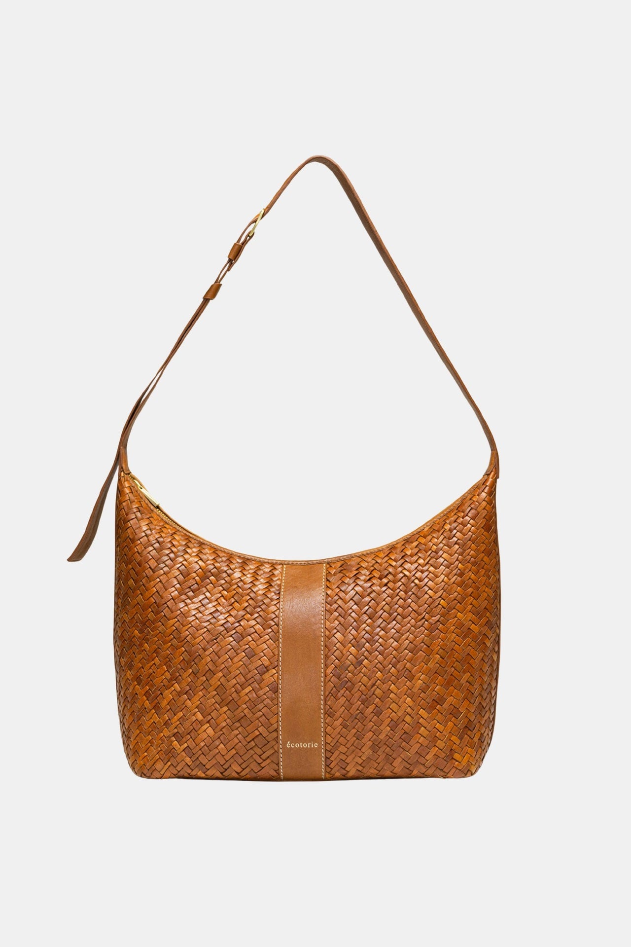 Ecotorie Frisco Leather Crossbody Bag Tan