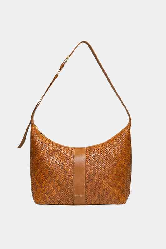 Ecotorie Frisco Leather Crossbody Bag Tan