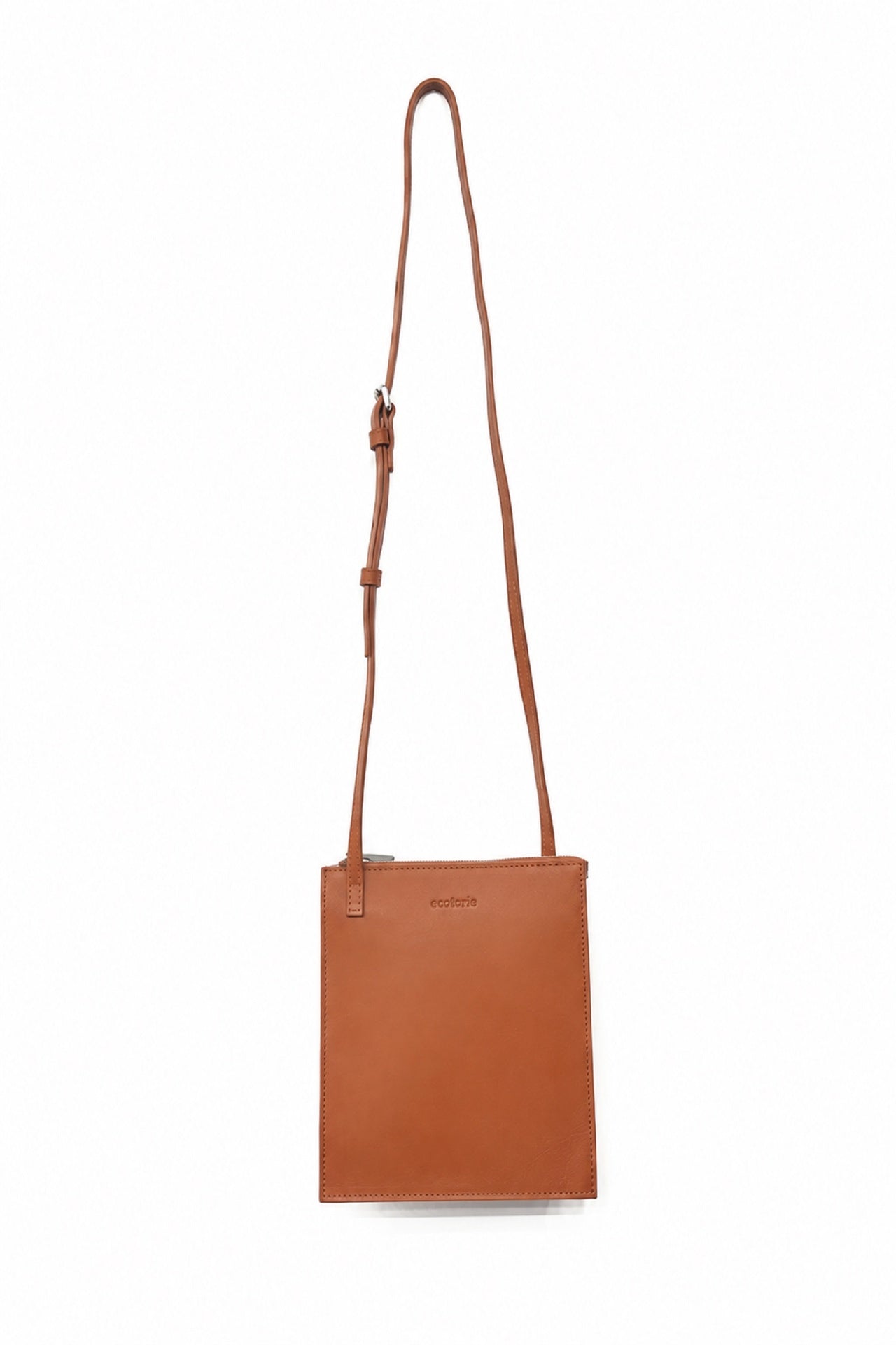 Ecotorie Polly Leather x-body-bag Cognac