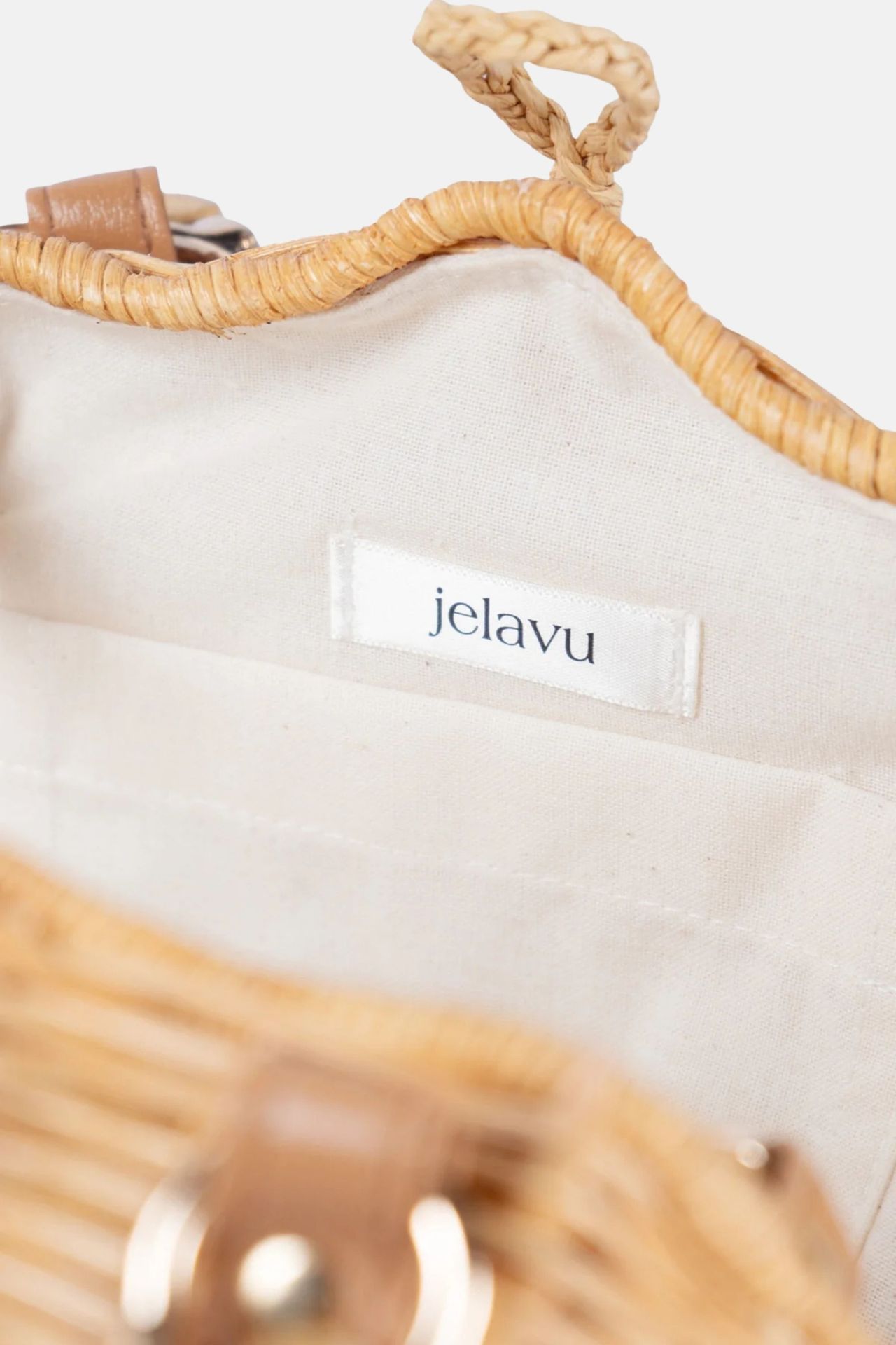 Jelavu - Shelie Bamboo - Natural Crossbody Bag
