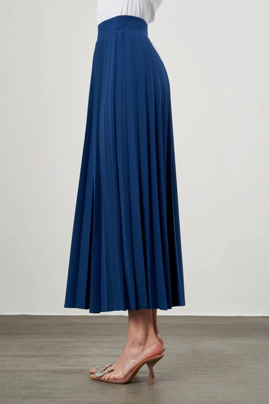 Mizalle - Skirt Indigo Apparel