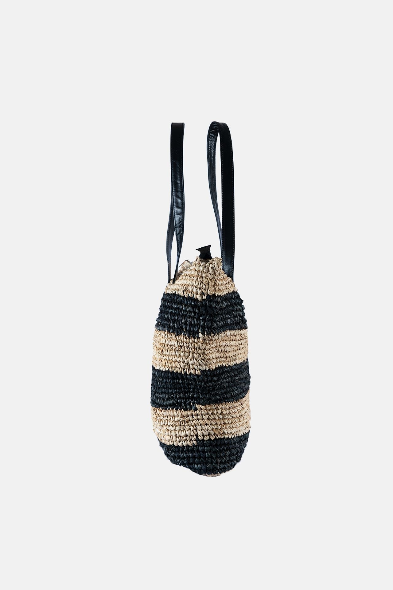 Jelavu - Doris Natural Black Large Tote Bag
