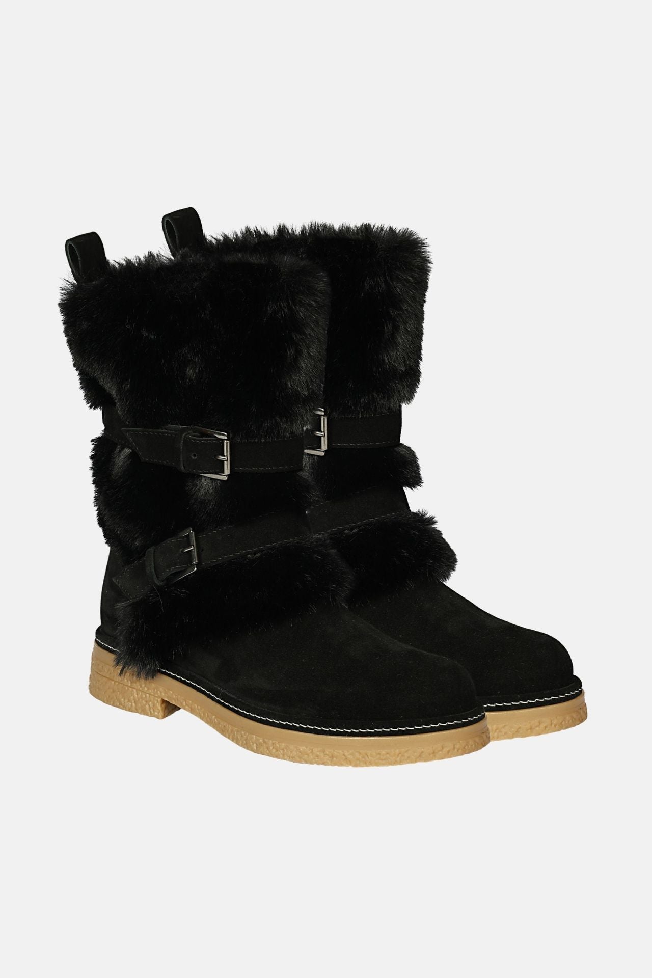 Jelavu -  Parla - Mid shaft Suede & Shearling Cozy Boots