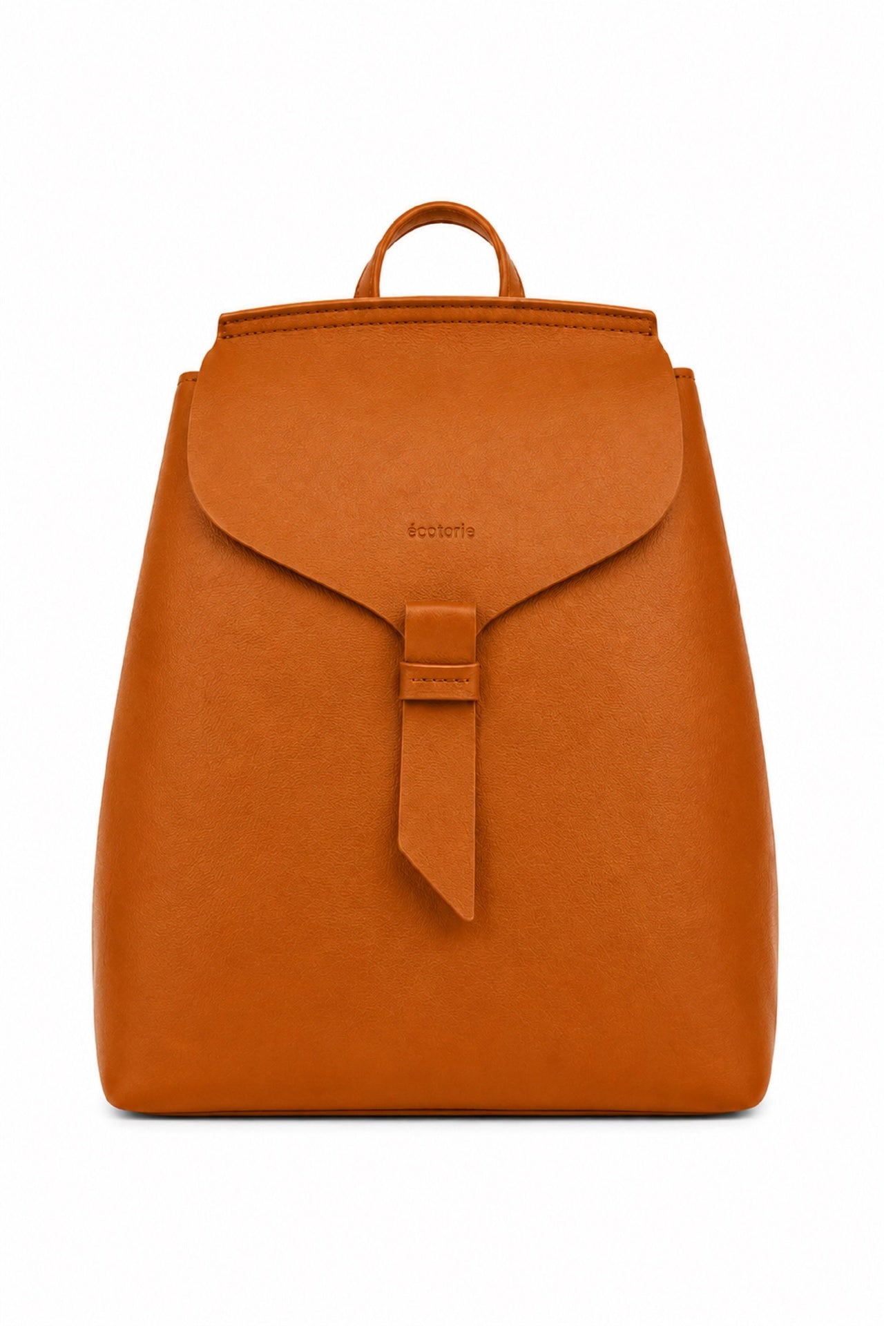 Ecotorie Clementine Leather Backpack Caramel