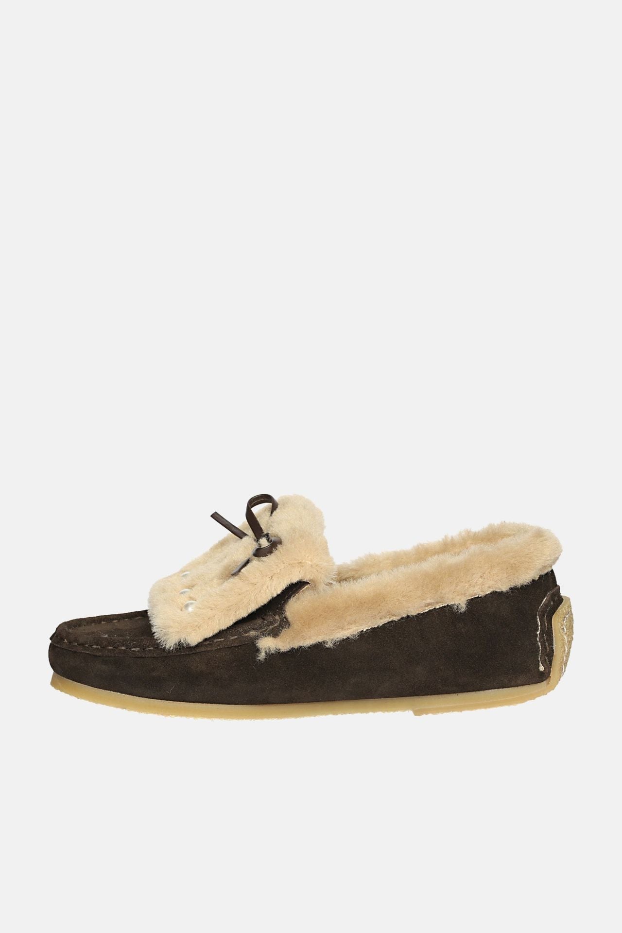 Jelavu -  Moscow - Suede & Shearling Moccasins