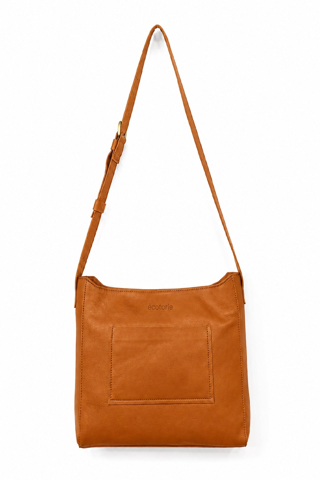 Ecotorie Brigitte Leather crossbody/Shoulder Bag Caramel