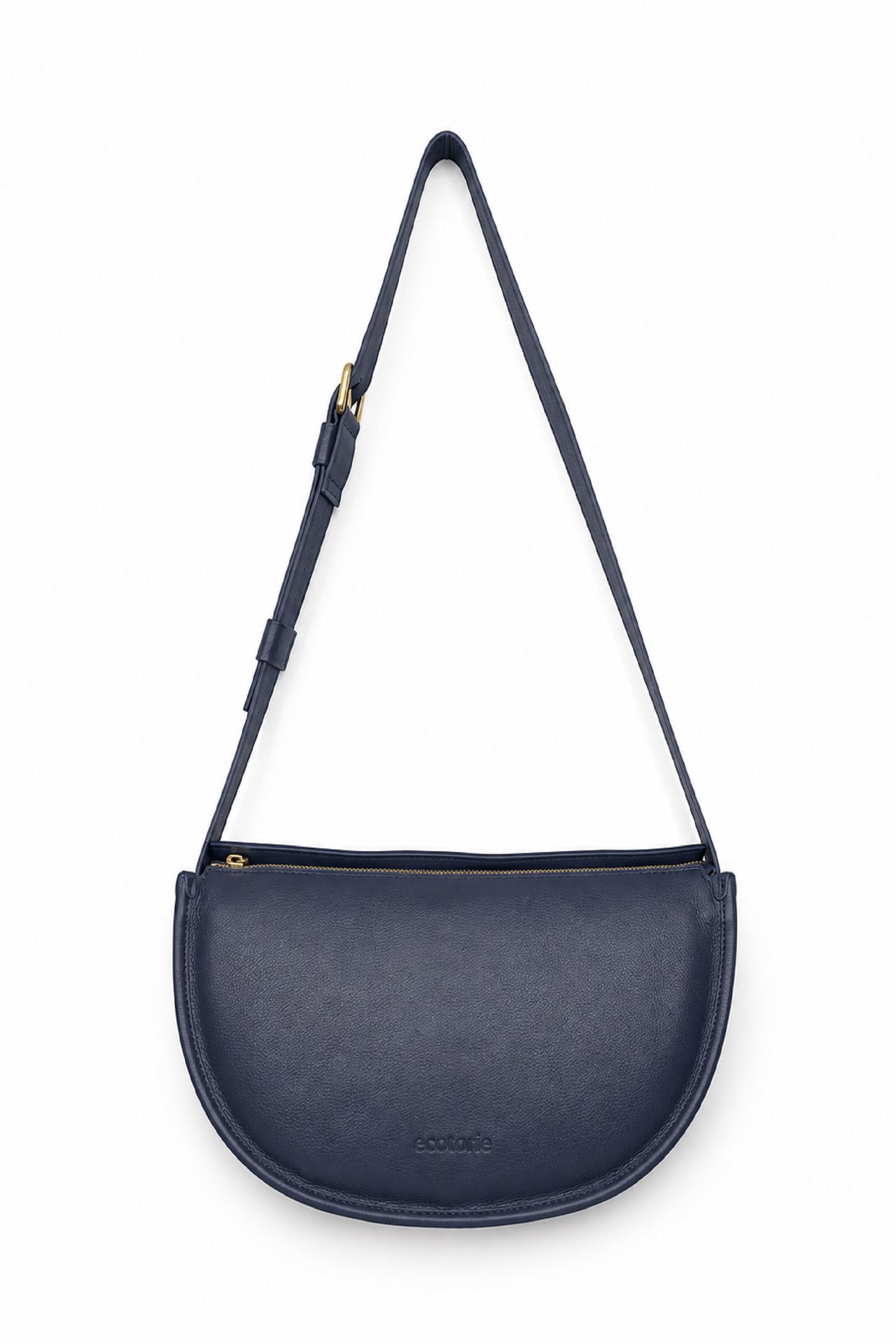 Ecotorie Dora Leather Crossbody Bag Midnight