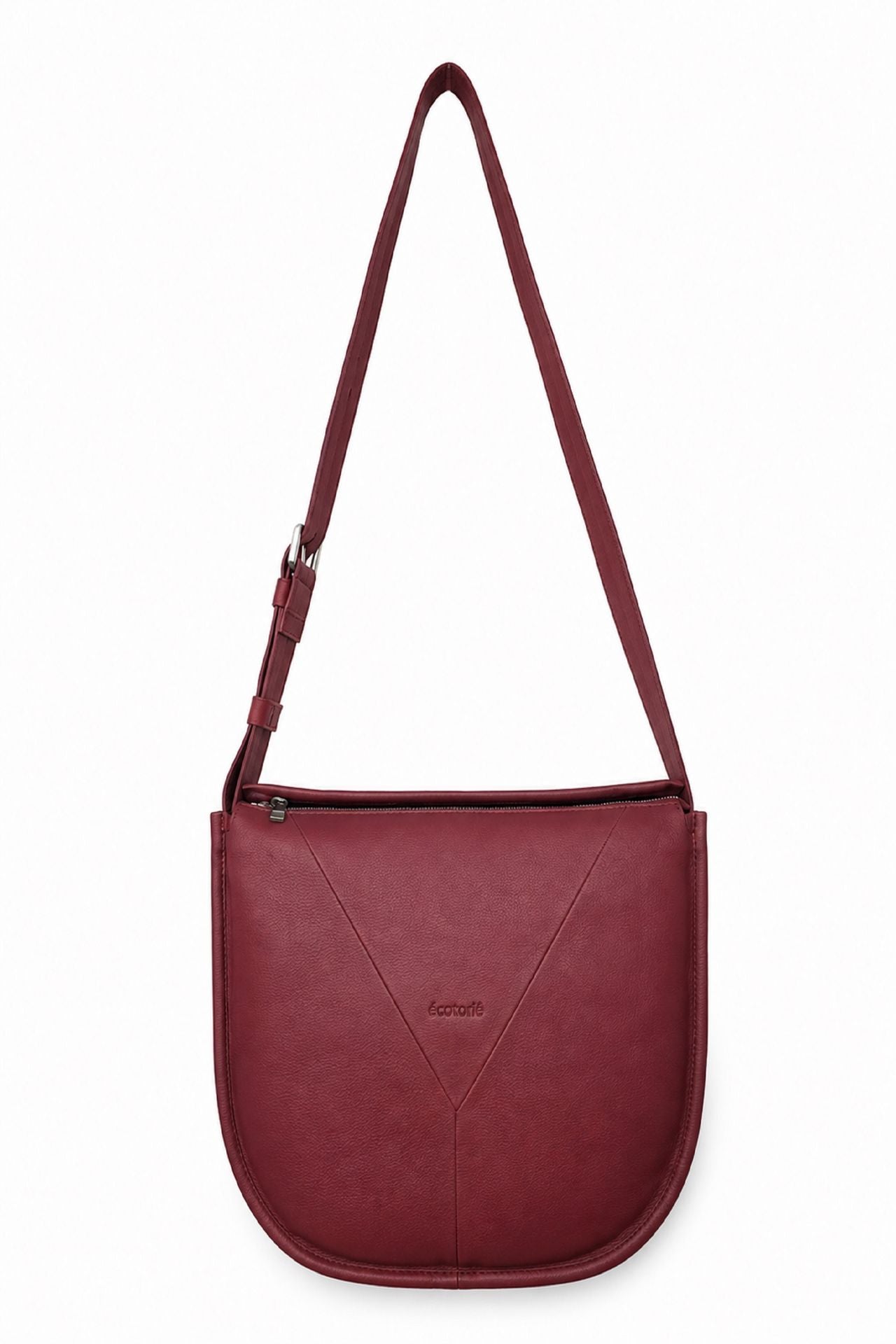 Ecotorie Sissy Leather Crossbody/X-body Bag Wine