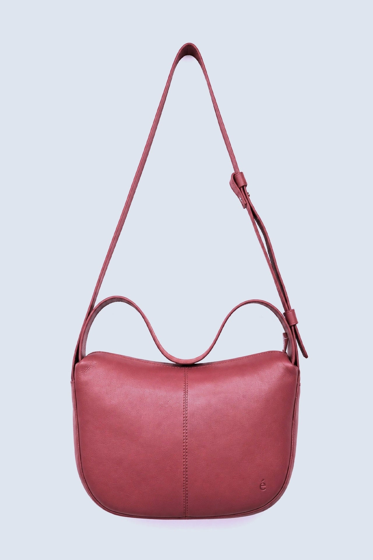 Ecotorie Peggy Leather Crossbody/Shoulder Bag Wine
