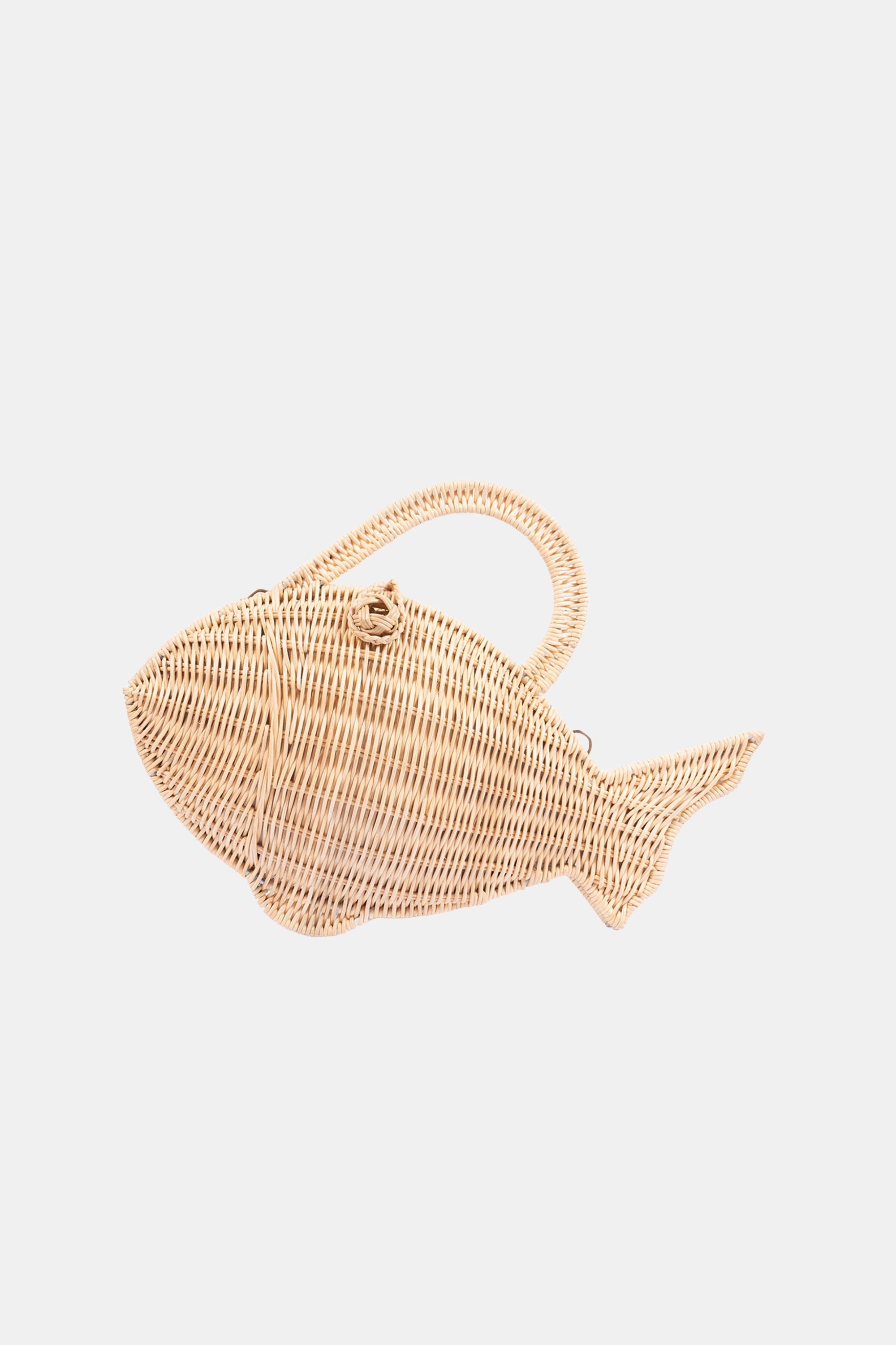 Jelavu - Nemo Rattan Fish Shaped Crossbody