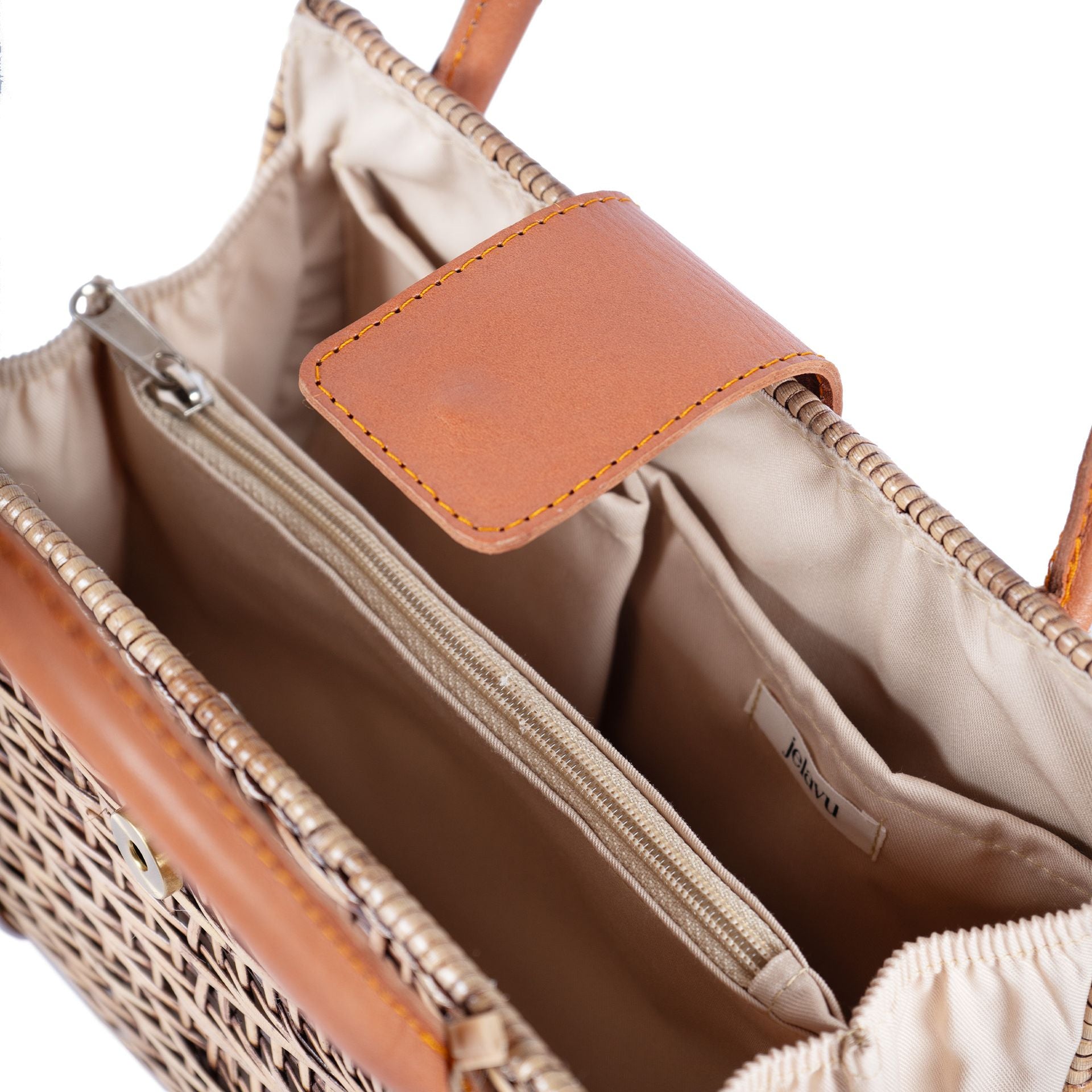 Jelavu - Morgana Tan Medium Crossbody