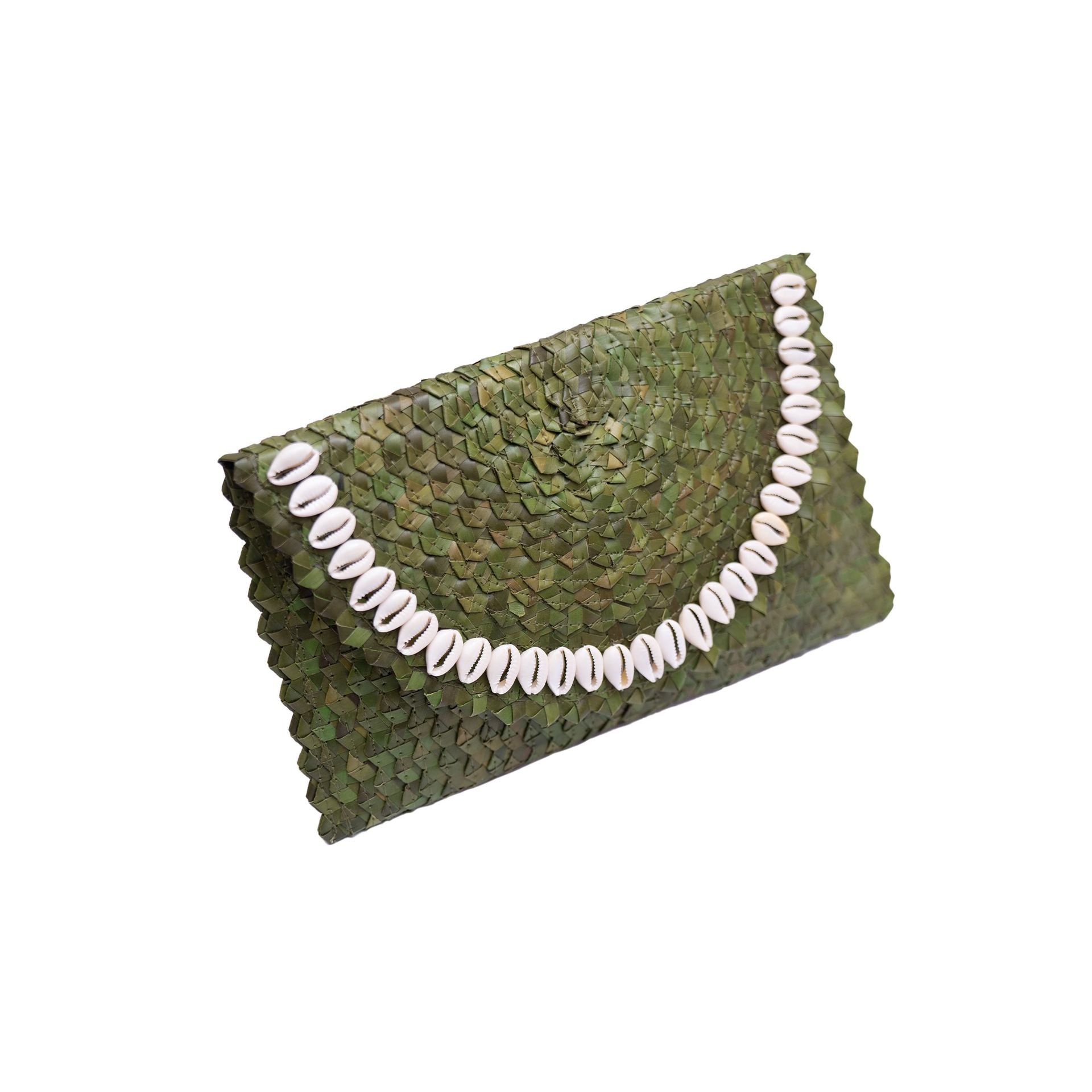 Jelavu - Coco Moss Green Small Clutch Bag