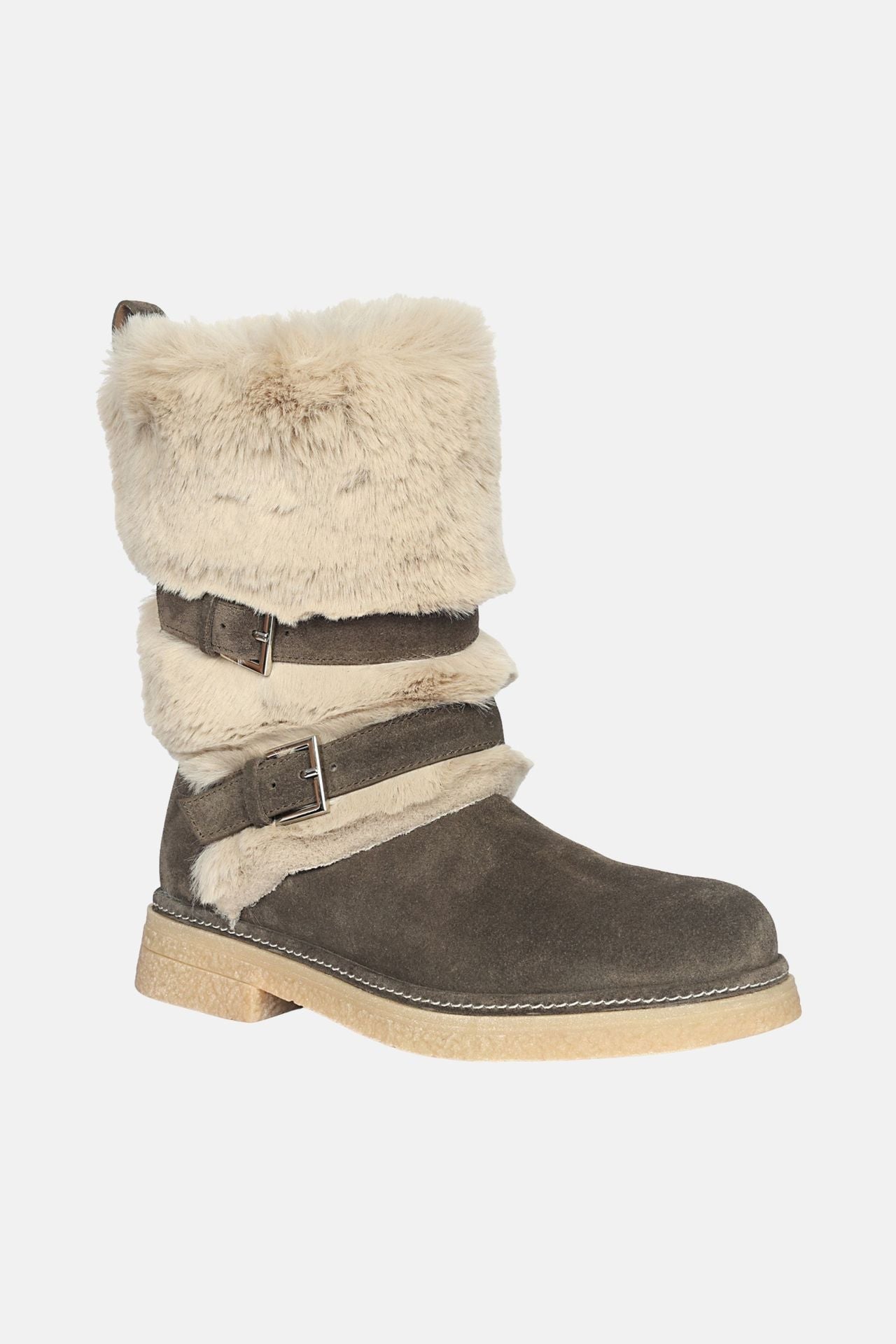 Jelavu -  Parla - Mid shaft Suede & Shearling Cozy Boots